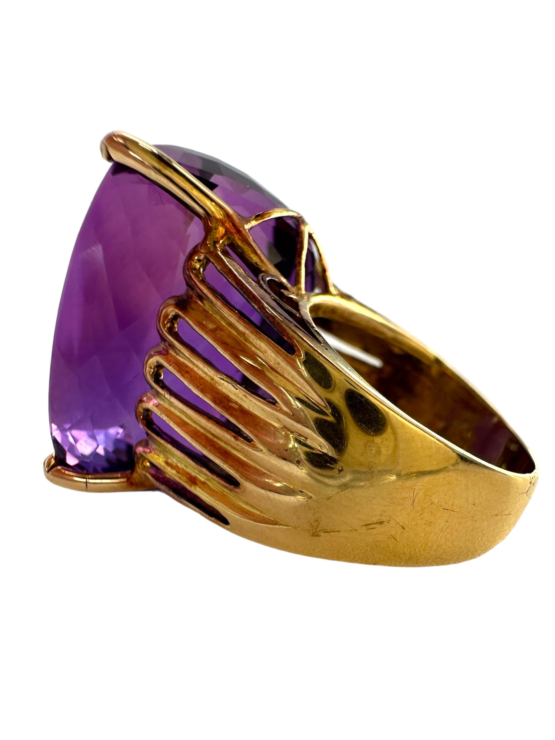 14k Amethyst Ring