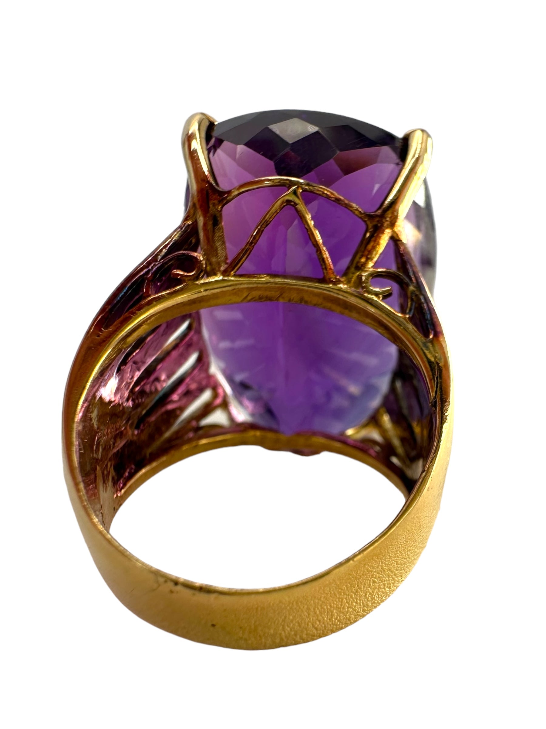 14k Amethyst Ring
