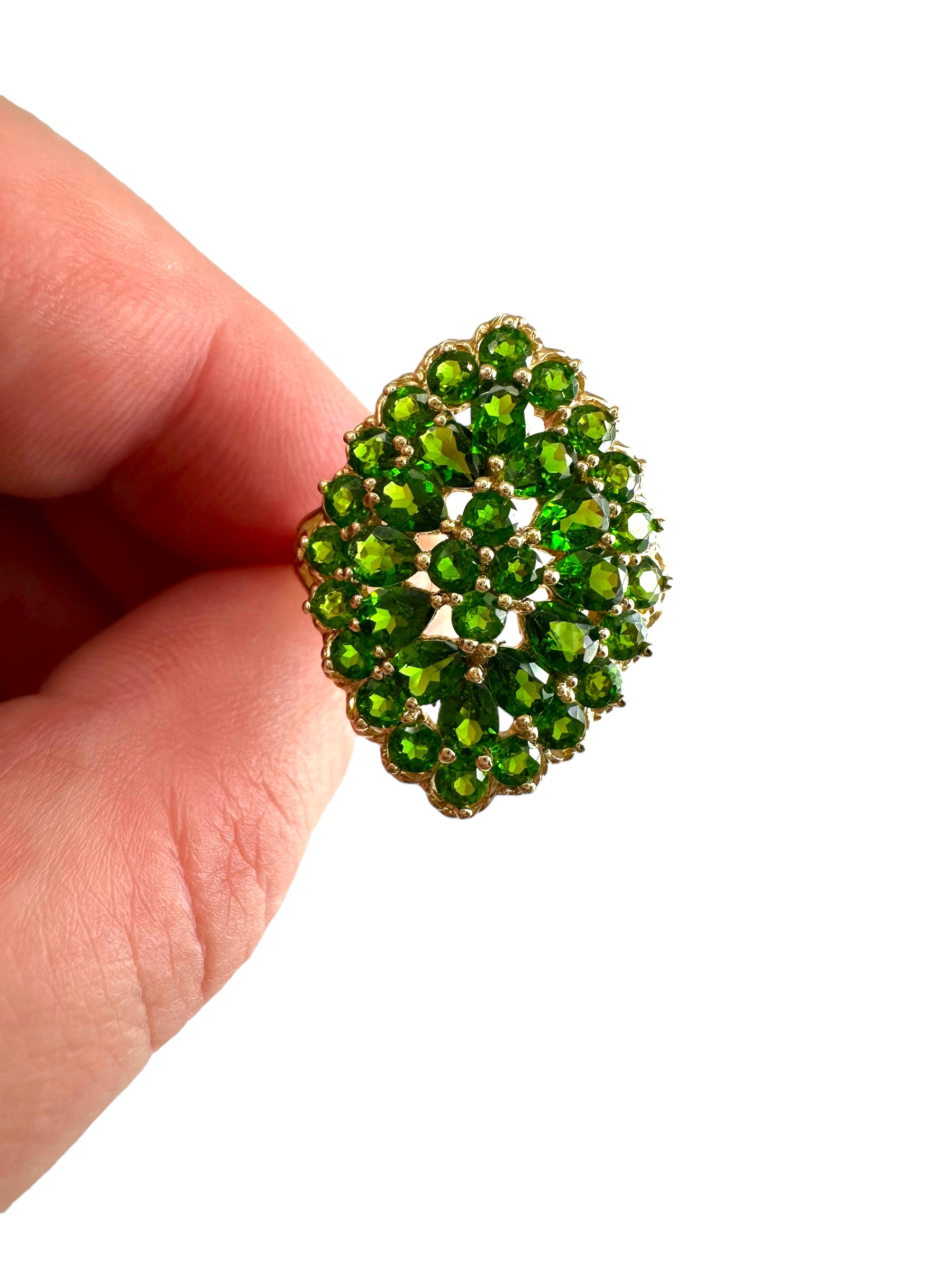 14k Tsavorite Garnet Ring