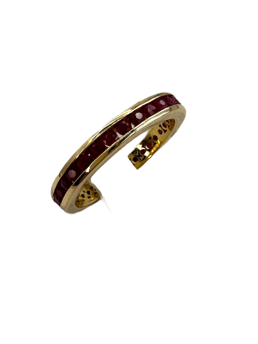 14k Ruby Eternity Band Ring