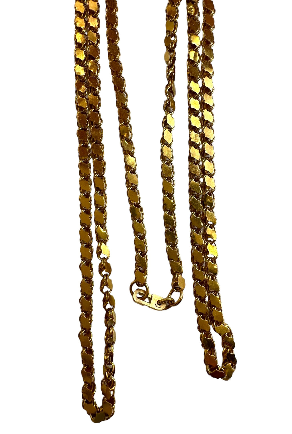18k Damascus Link Necklace