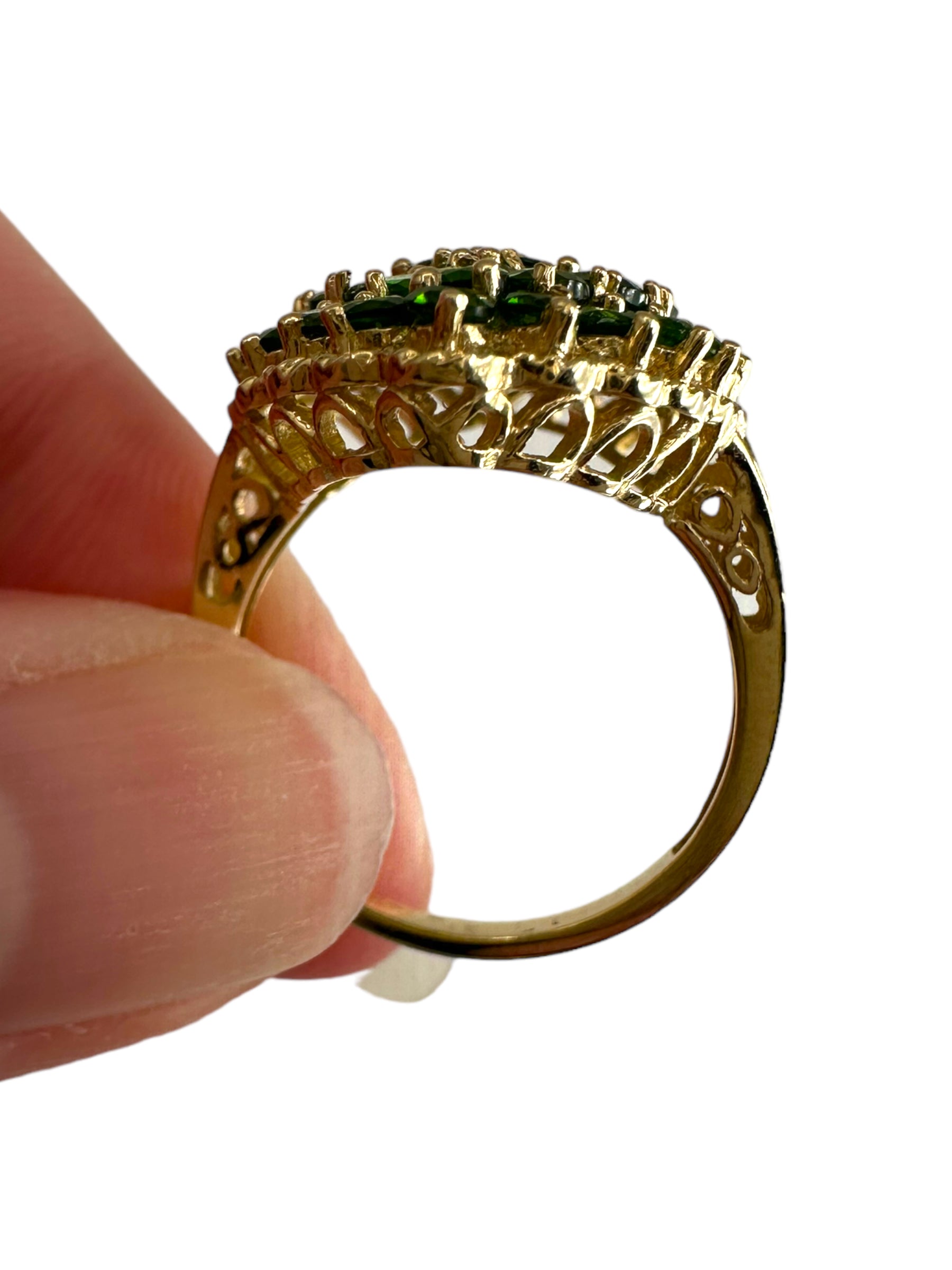 14k Tsavorite Garnet Ring