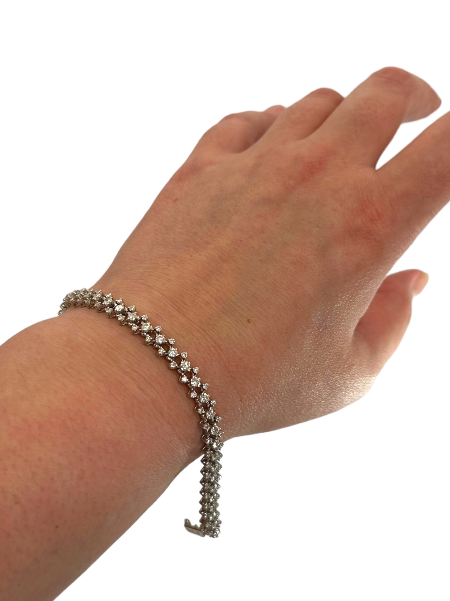 14k Delicate Diamond Bracelet