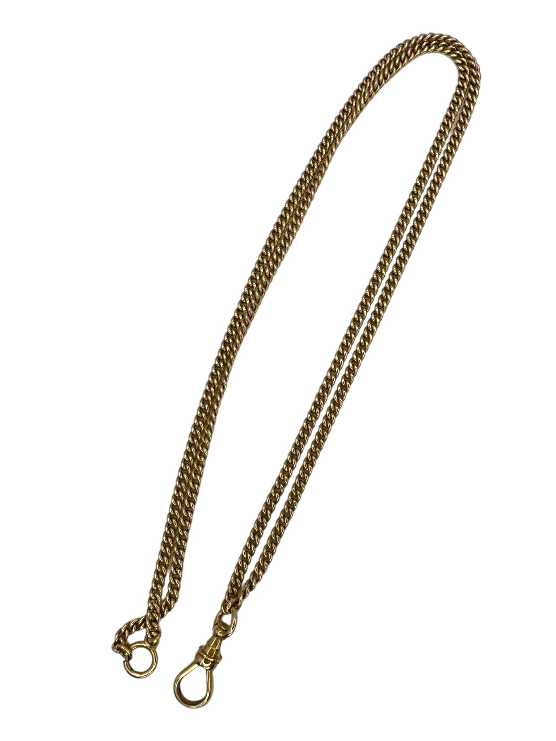 14k Watch Chain Necklace