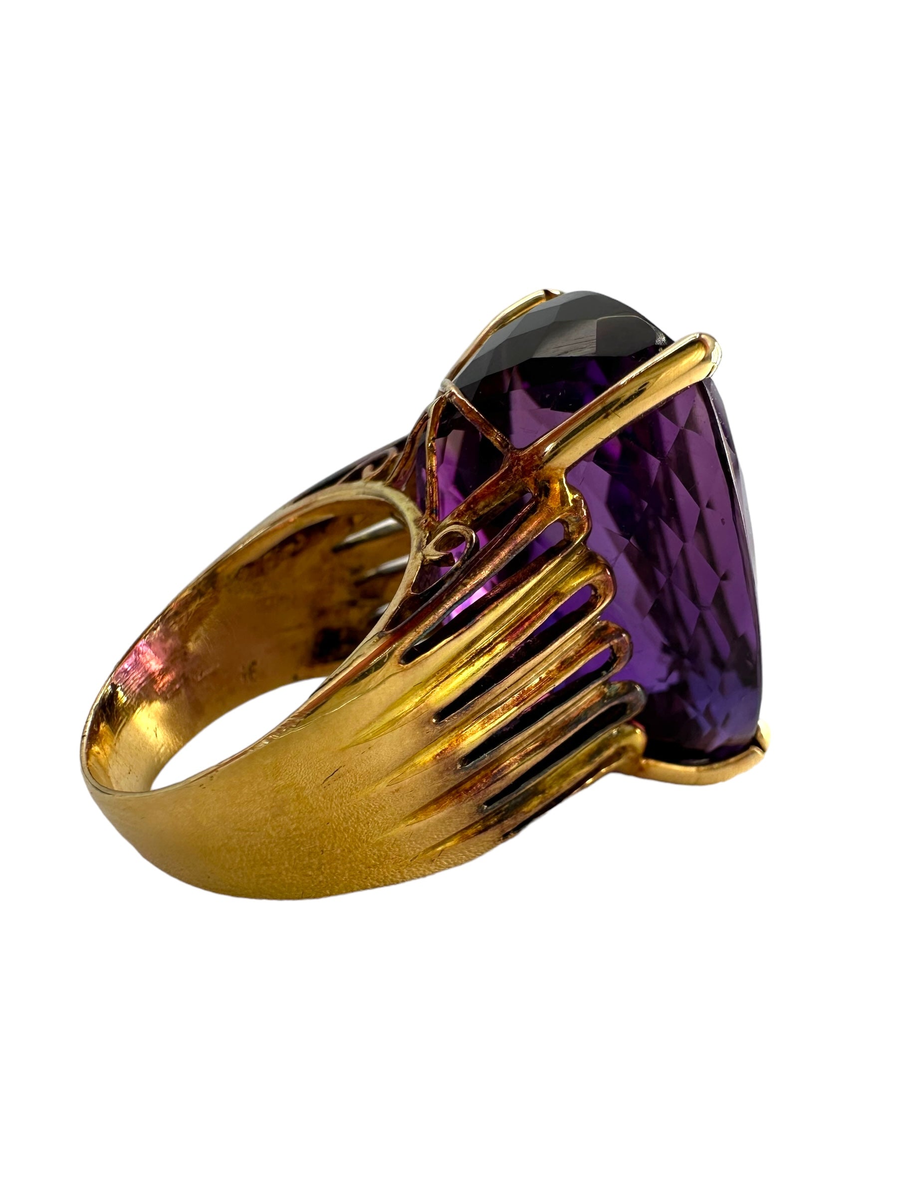 14k Amethyst Ring
