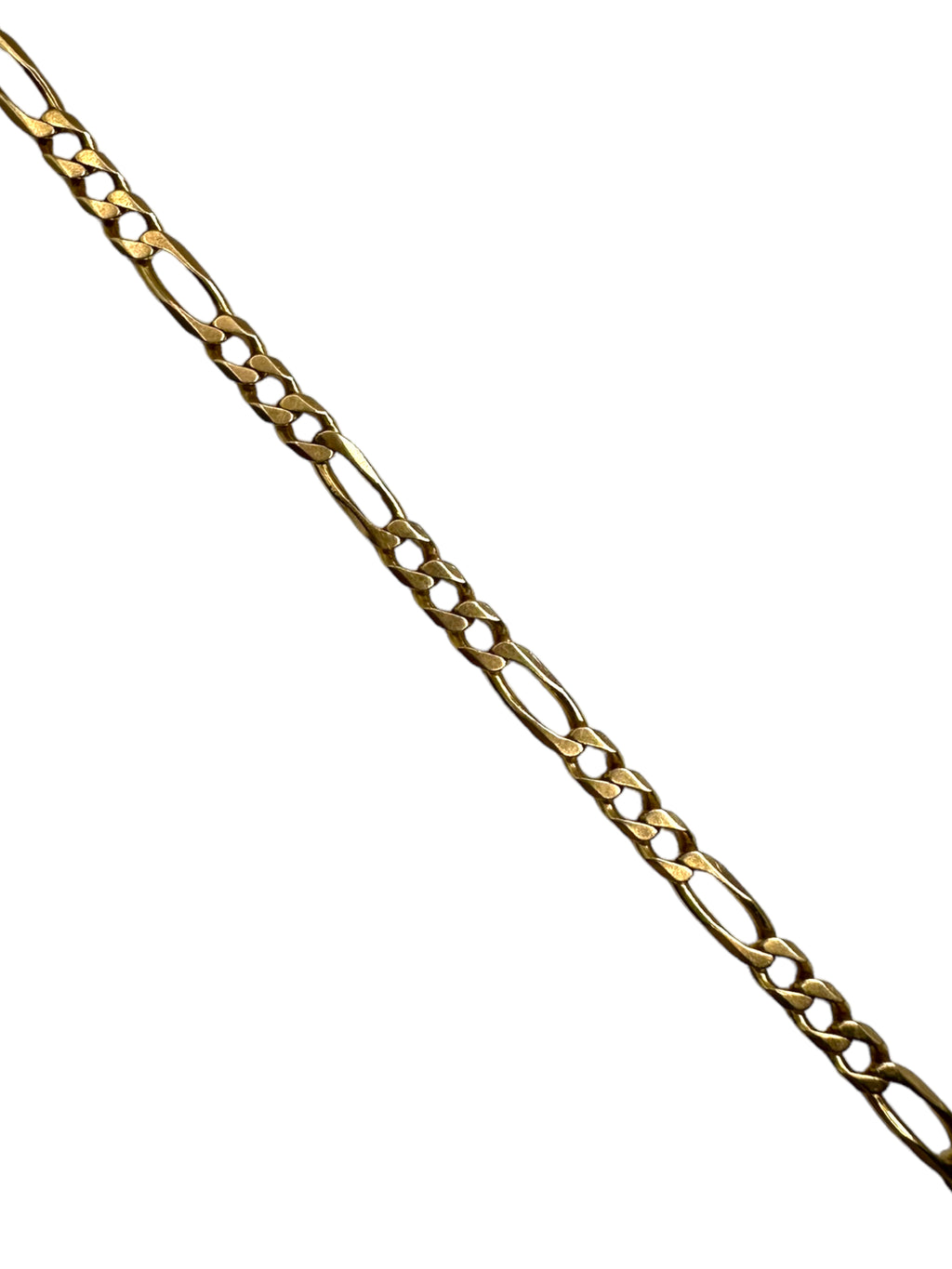 14k Figaro Link Bracelet