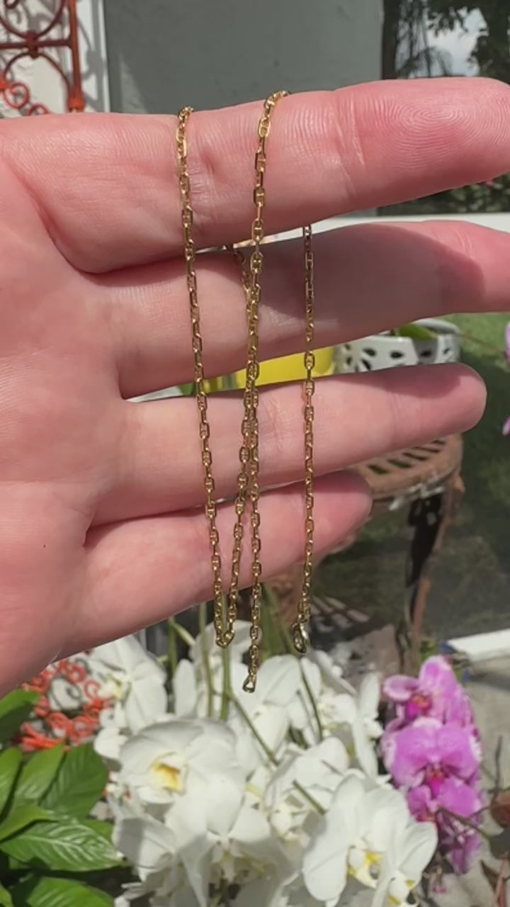18k Mariner Link Chain Necklace
