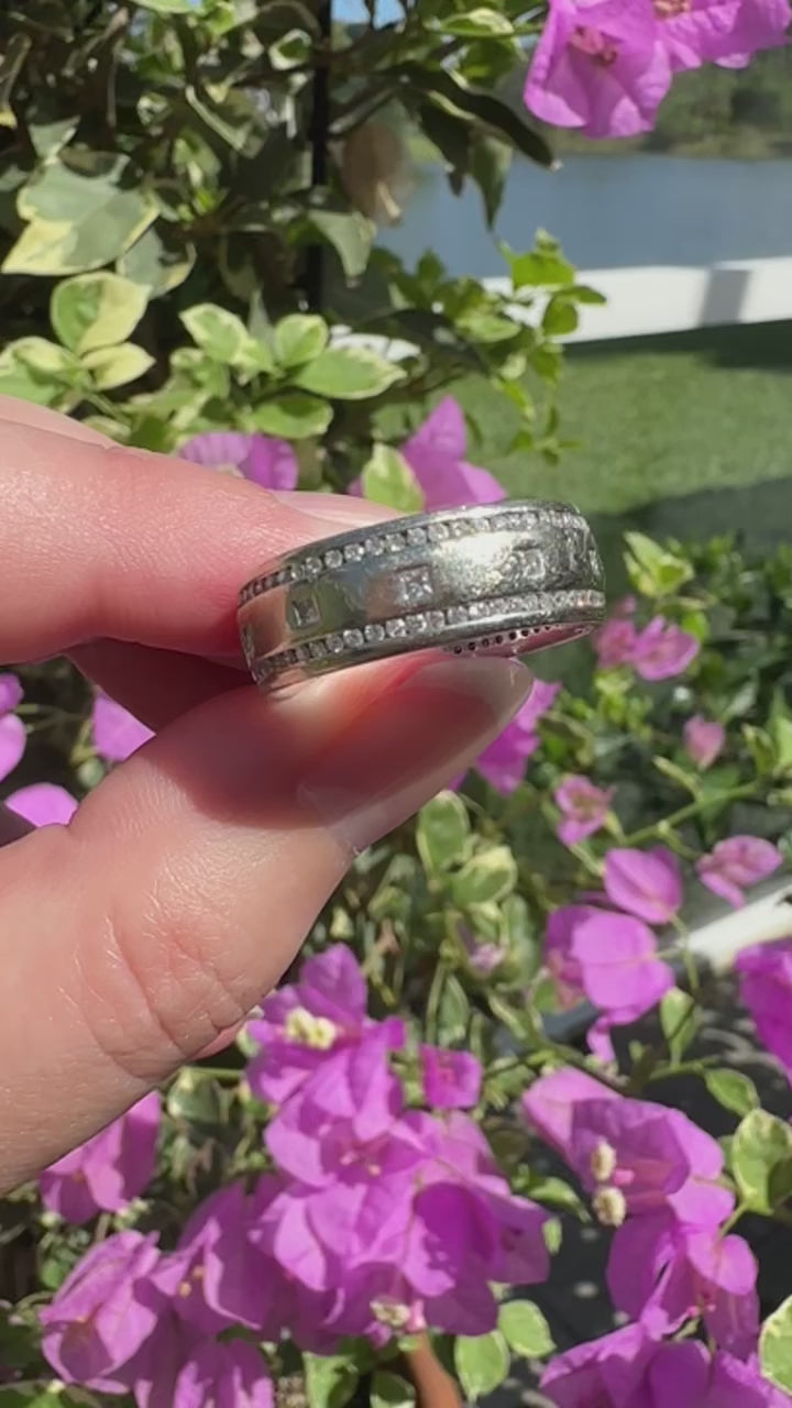 14k Diamond Eternity Band Ring