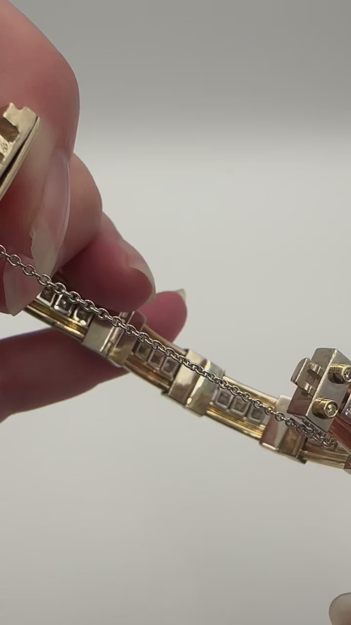 14k Diamond Slider Bracelet