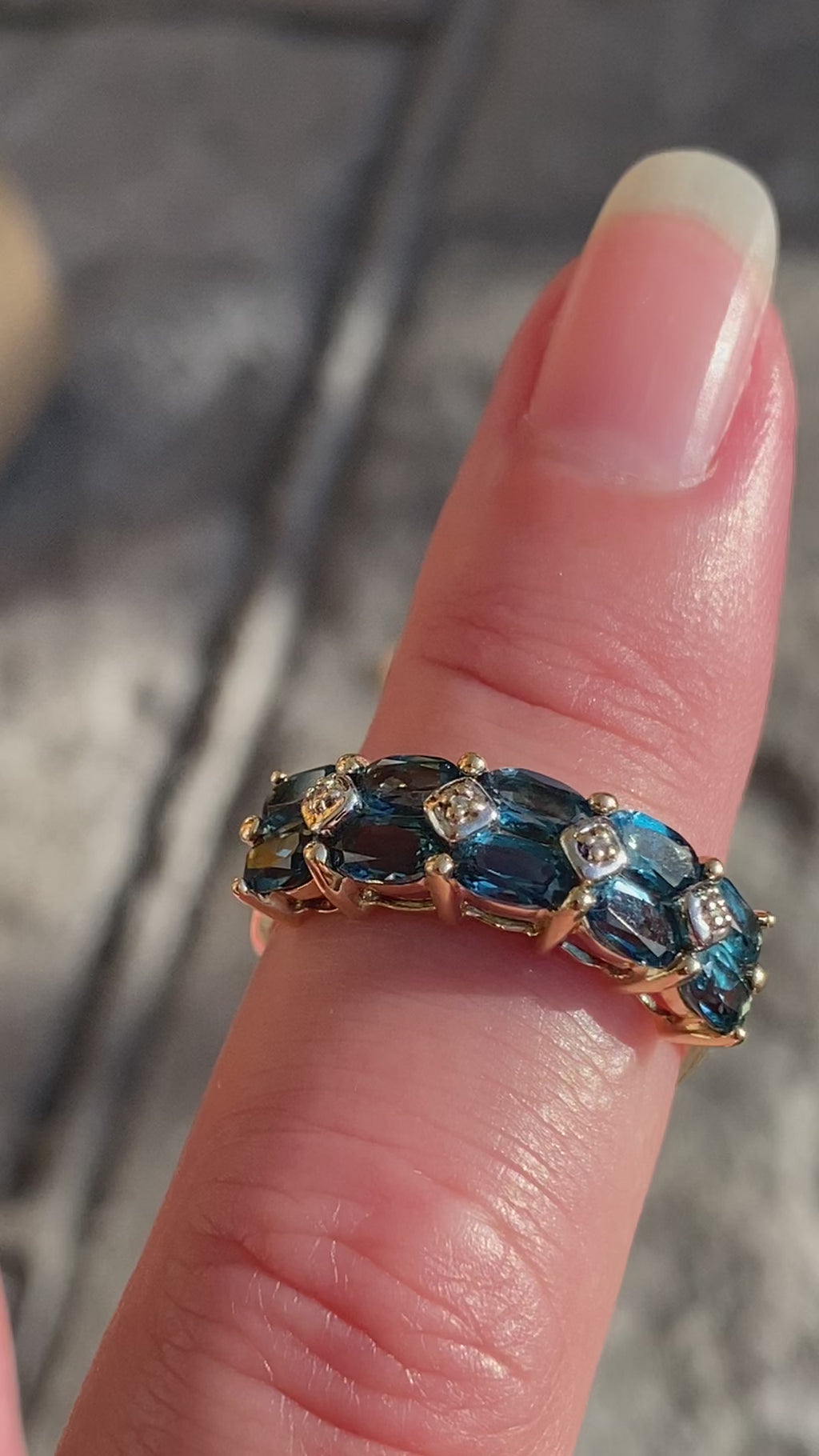 14k Topaz Ring