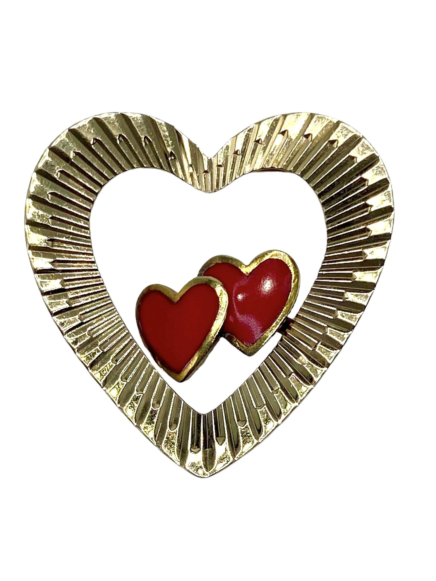 14k Sweetheart Enamel Pin