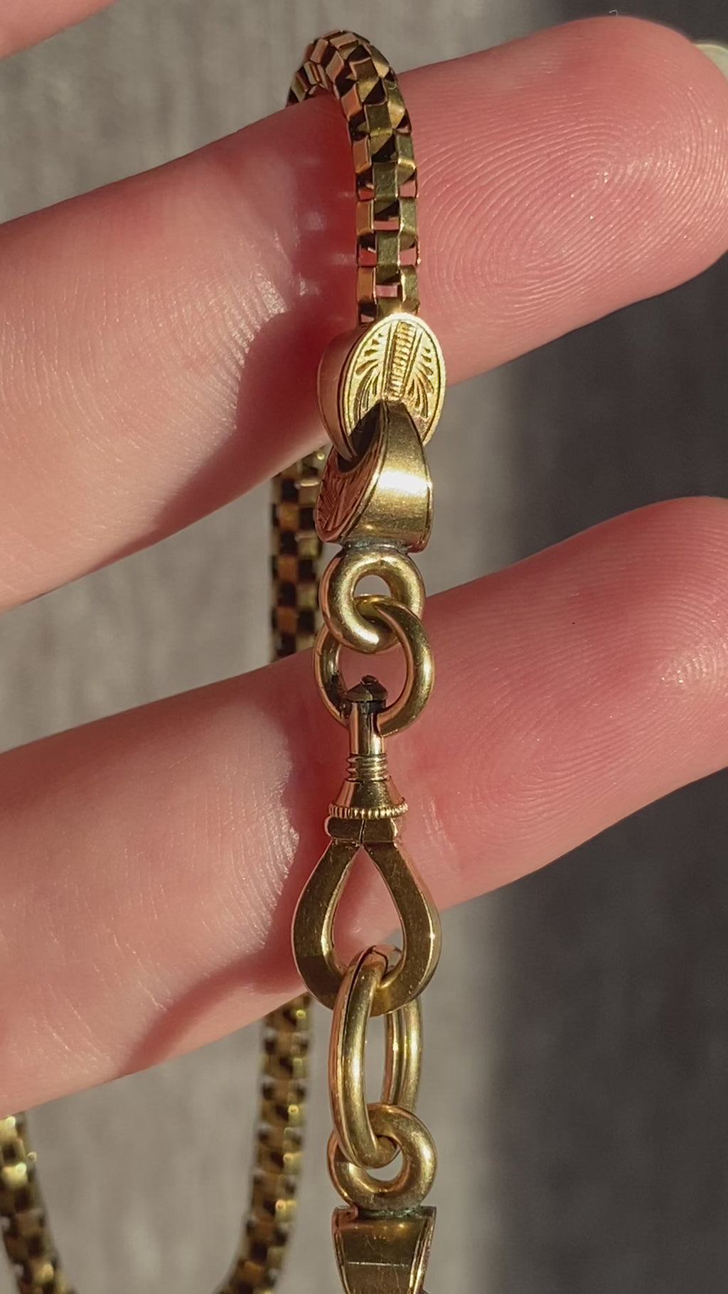 14k Victorian Watch Chain