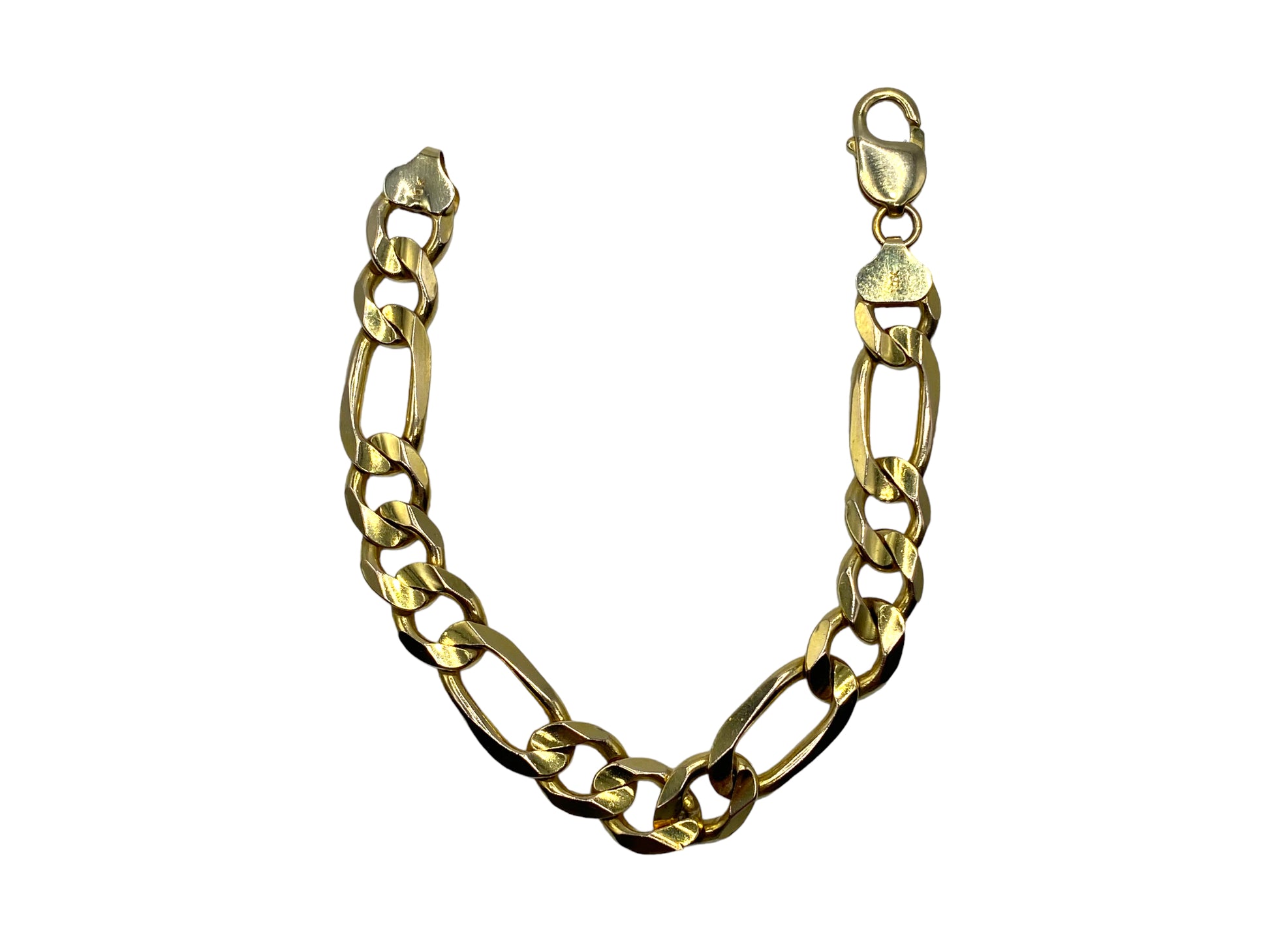 10k Figaro Link Bracelet