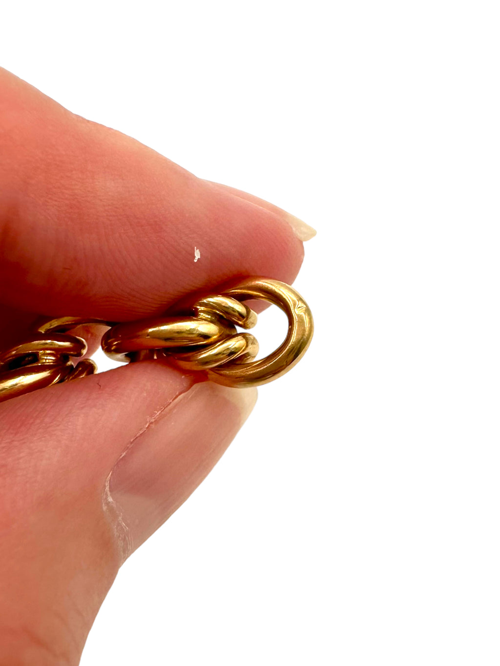 18k Fancy Link Bracelet
