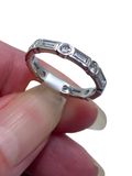 Platinum Diamond Eternity Band