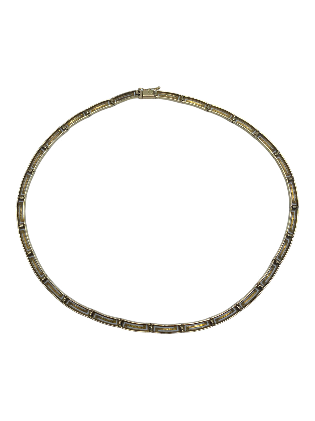 14k Greek Key Necklace