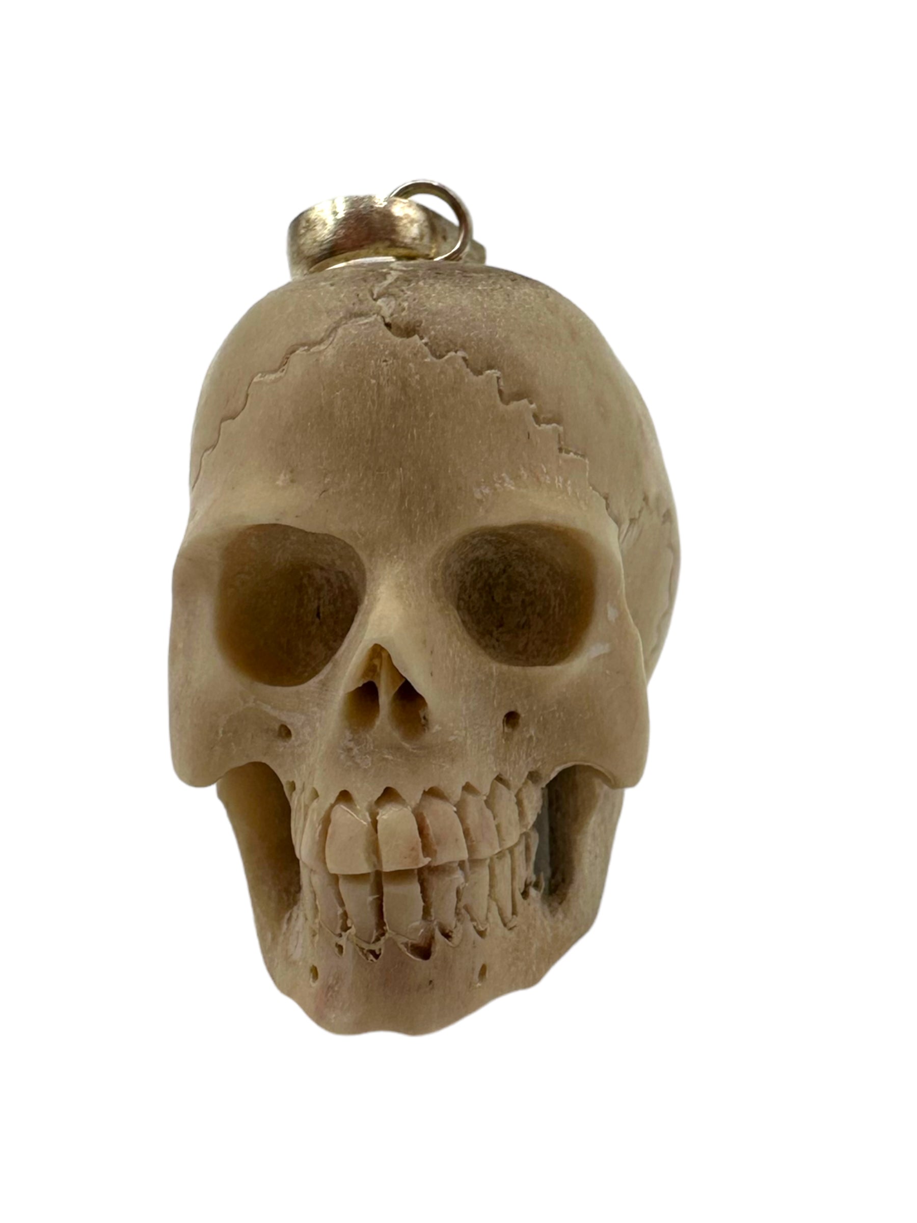Sterling Silver Skull Pendant