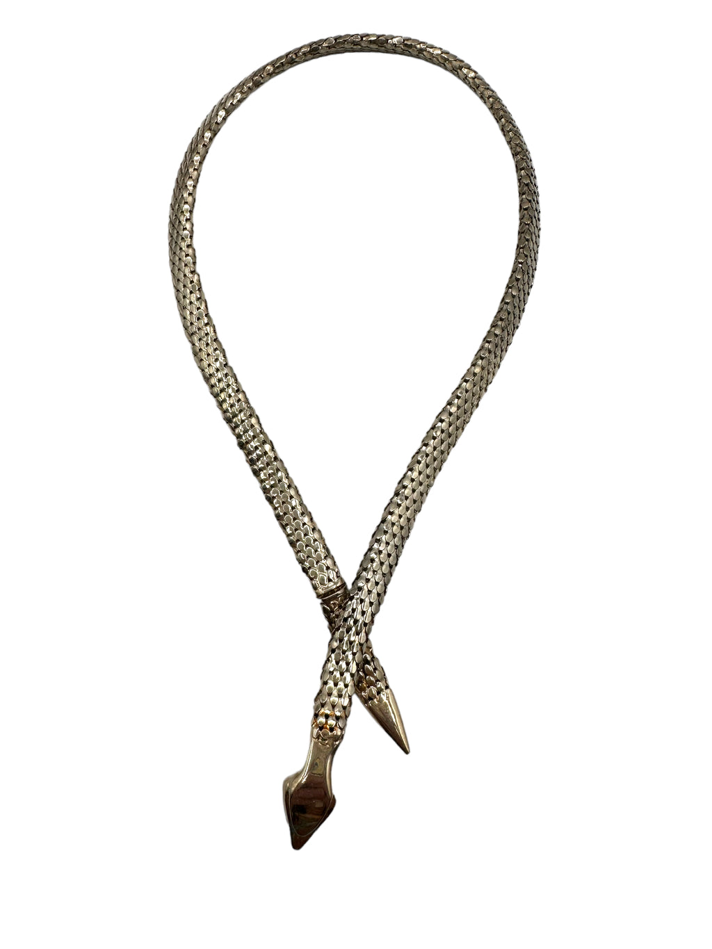 Sterling Silver Snake Necklace