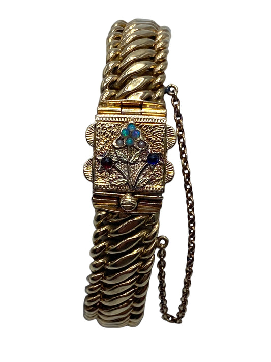 14k Victorian Style Bracelet