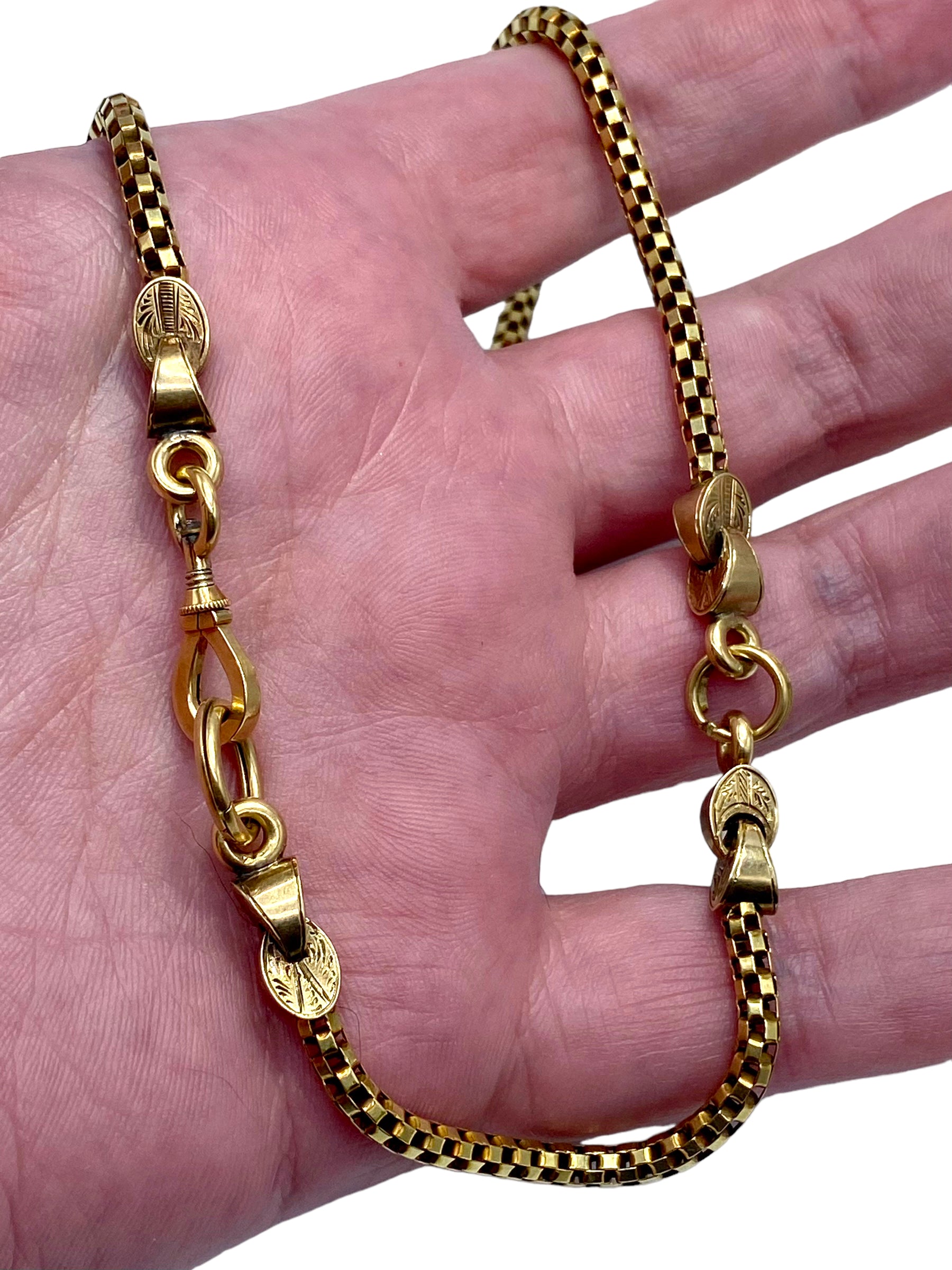 14k Victorian Watch Chain