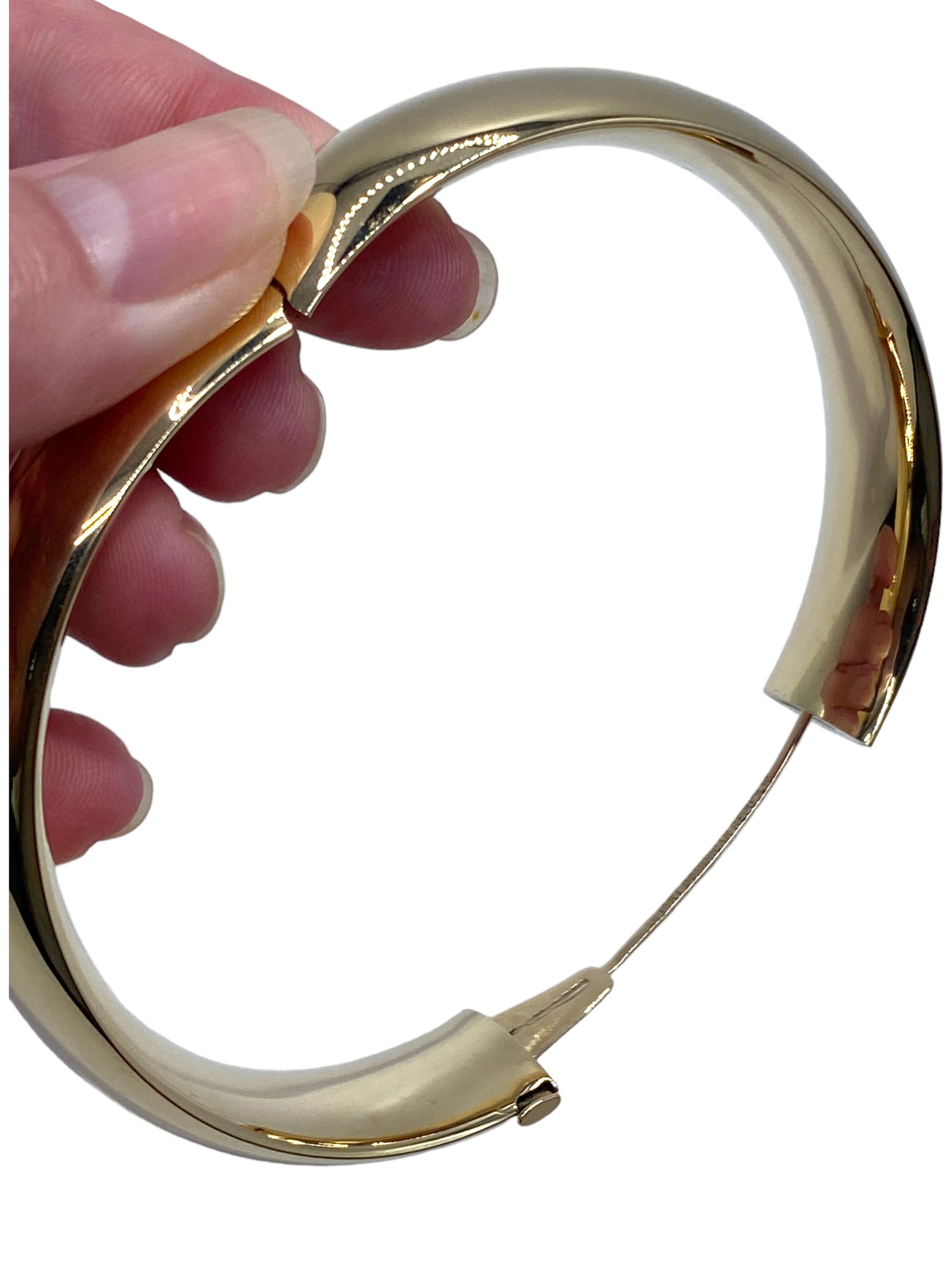 14k Large Bangle Bracelet