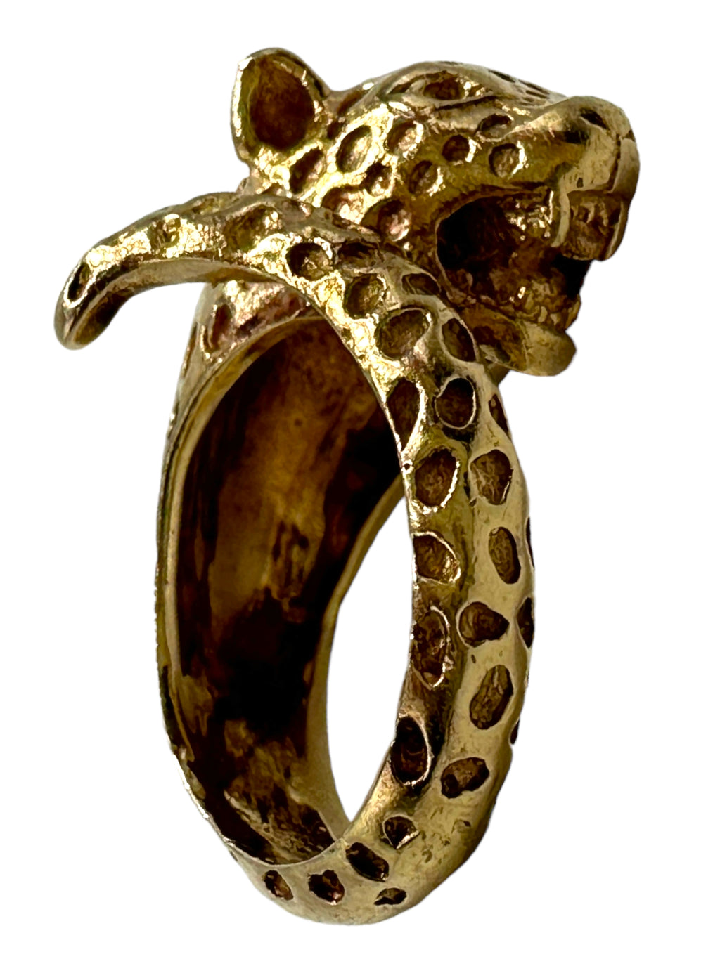 14k Leopard Wrap Ring