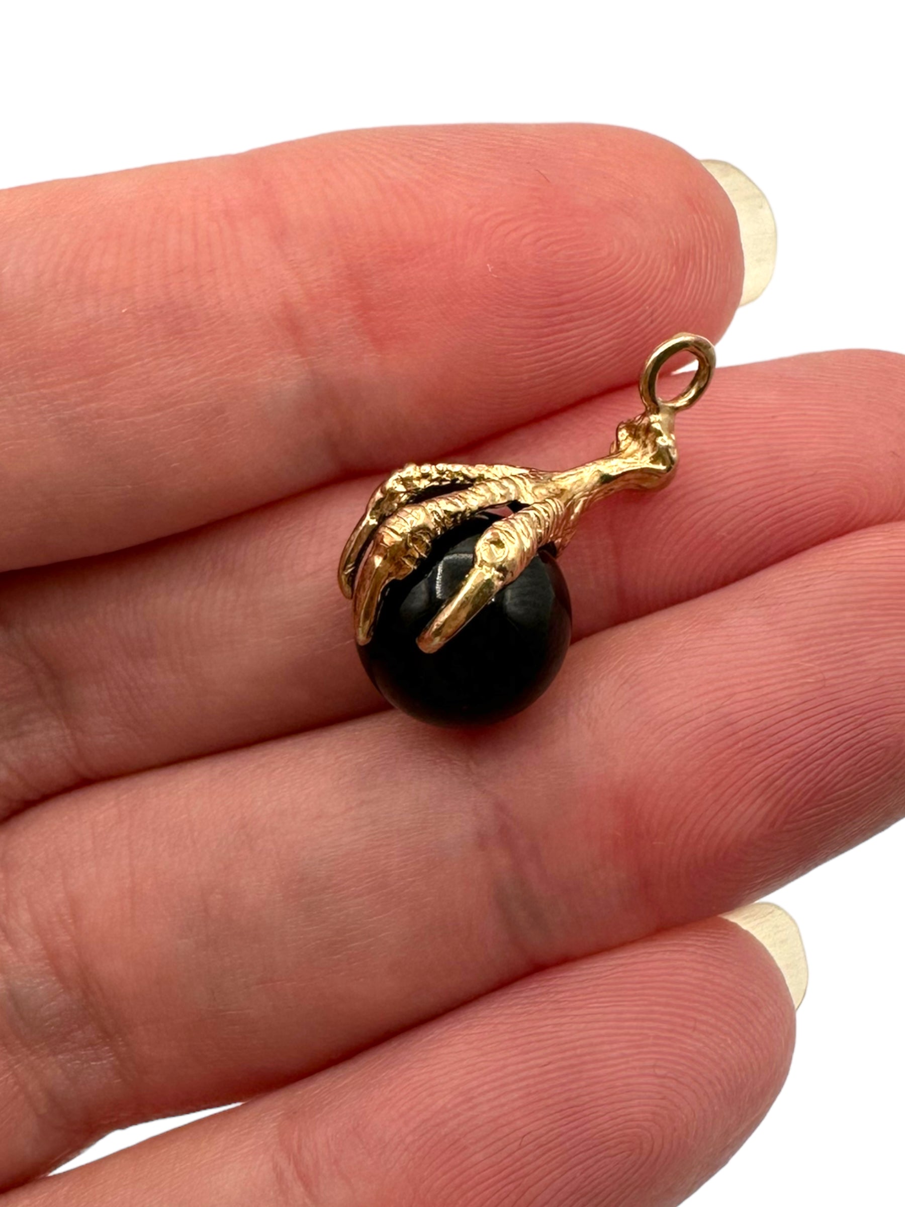 9k Sheffield Claw Onyx Fob