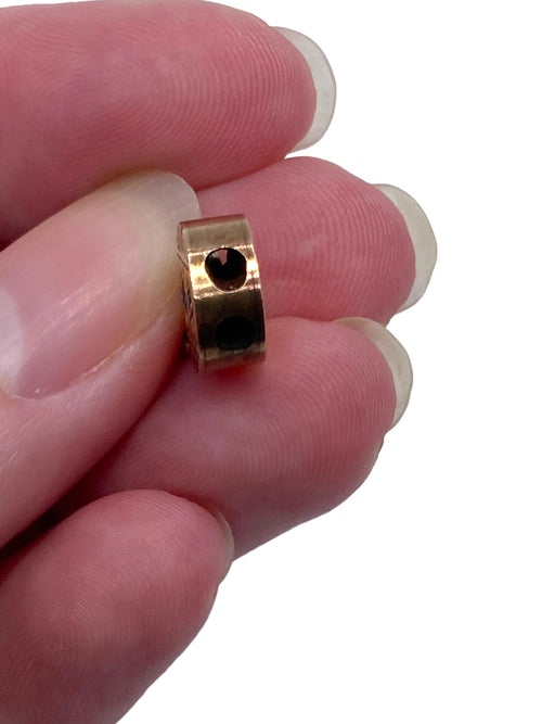 10k Victorian Slide Charm