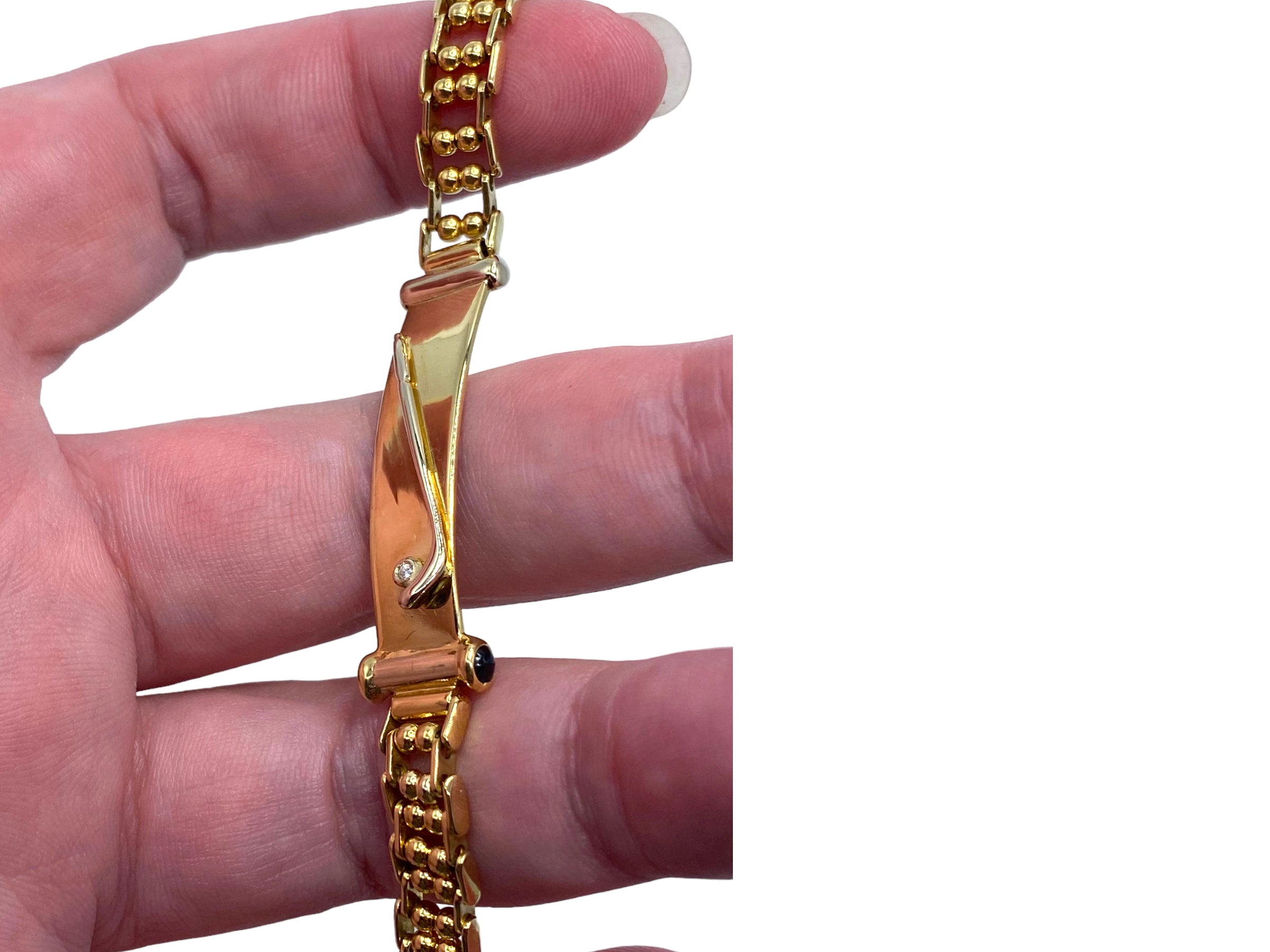 18k Golf Bracelet