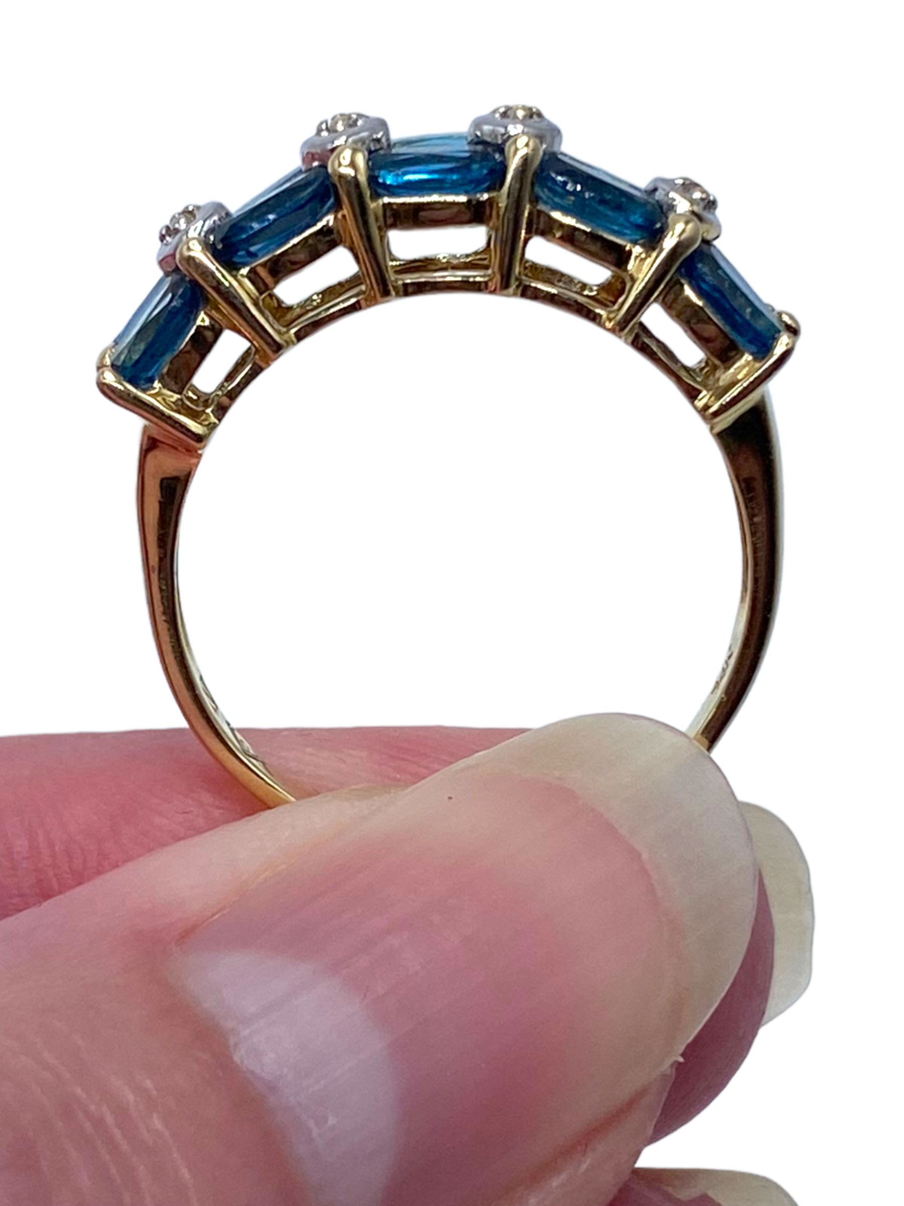14k Topaz Ring