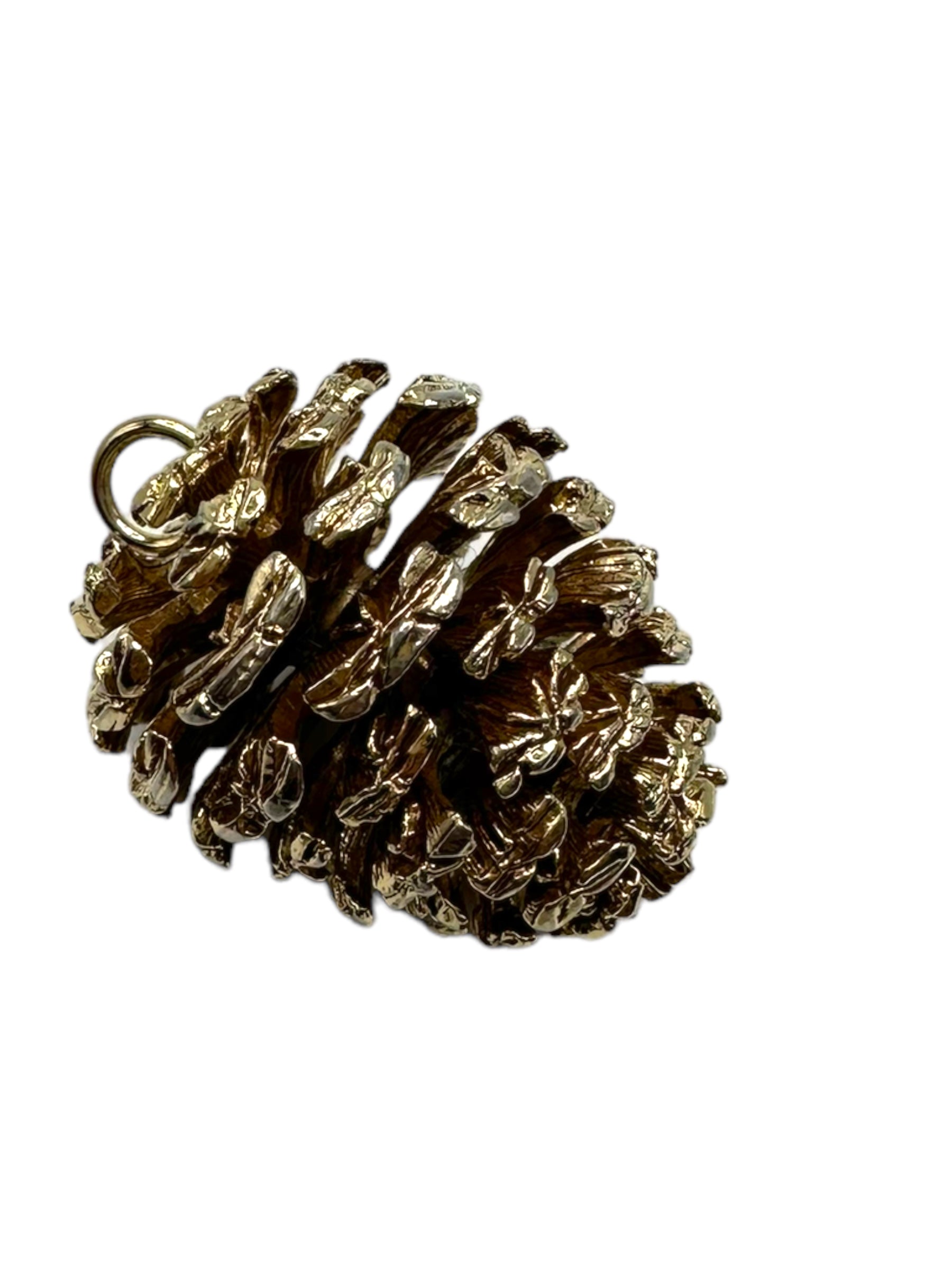 Silver Pinecone Pendant