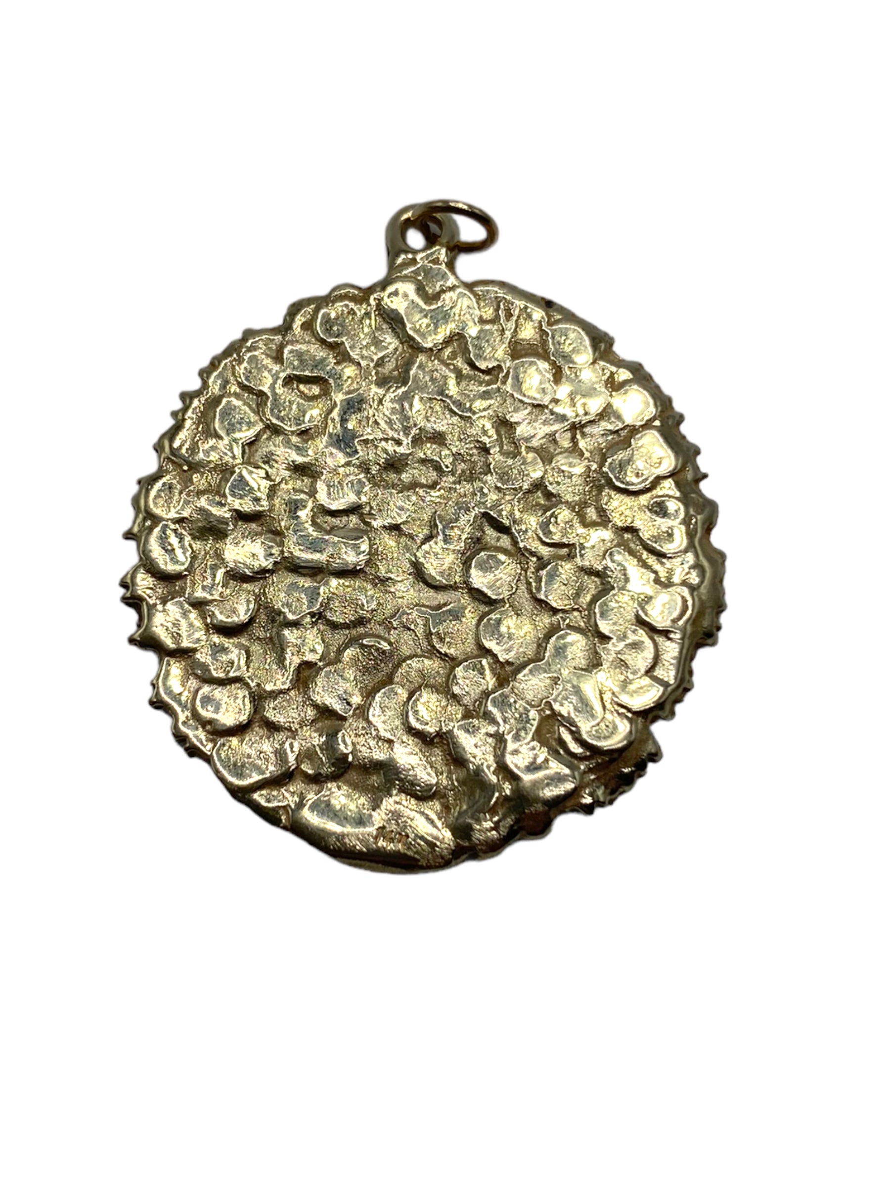 14k Sun Pendant