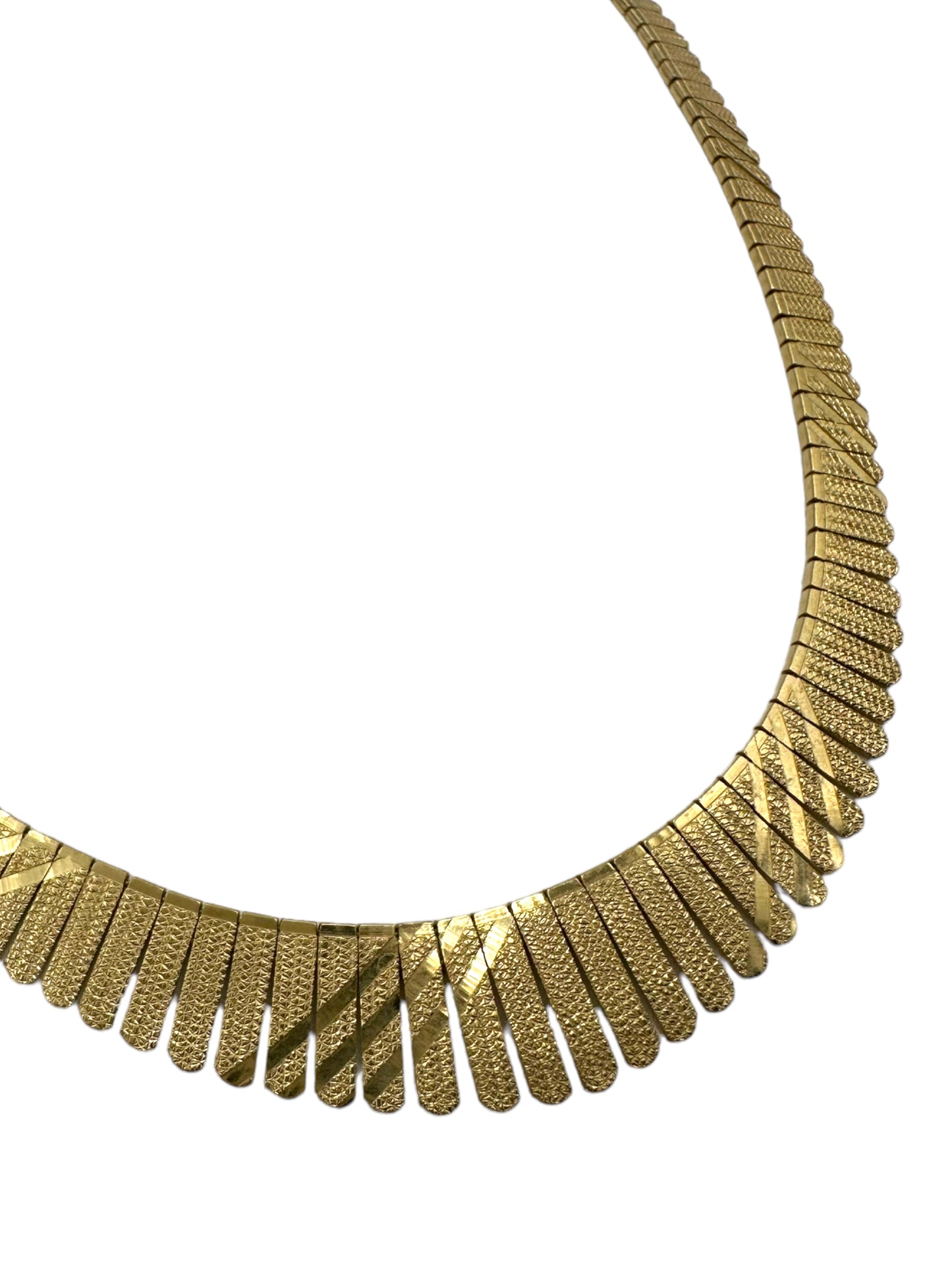 14k Cleopatra Collar Necklace
