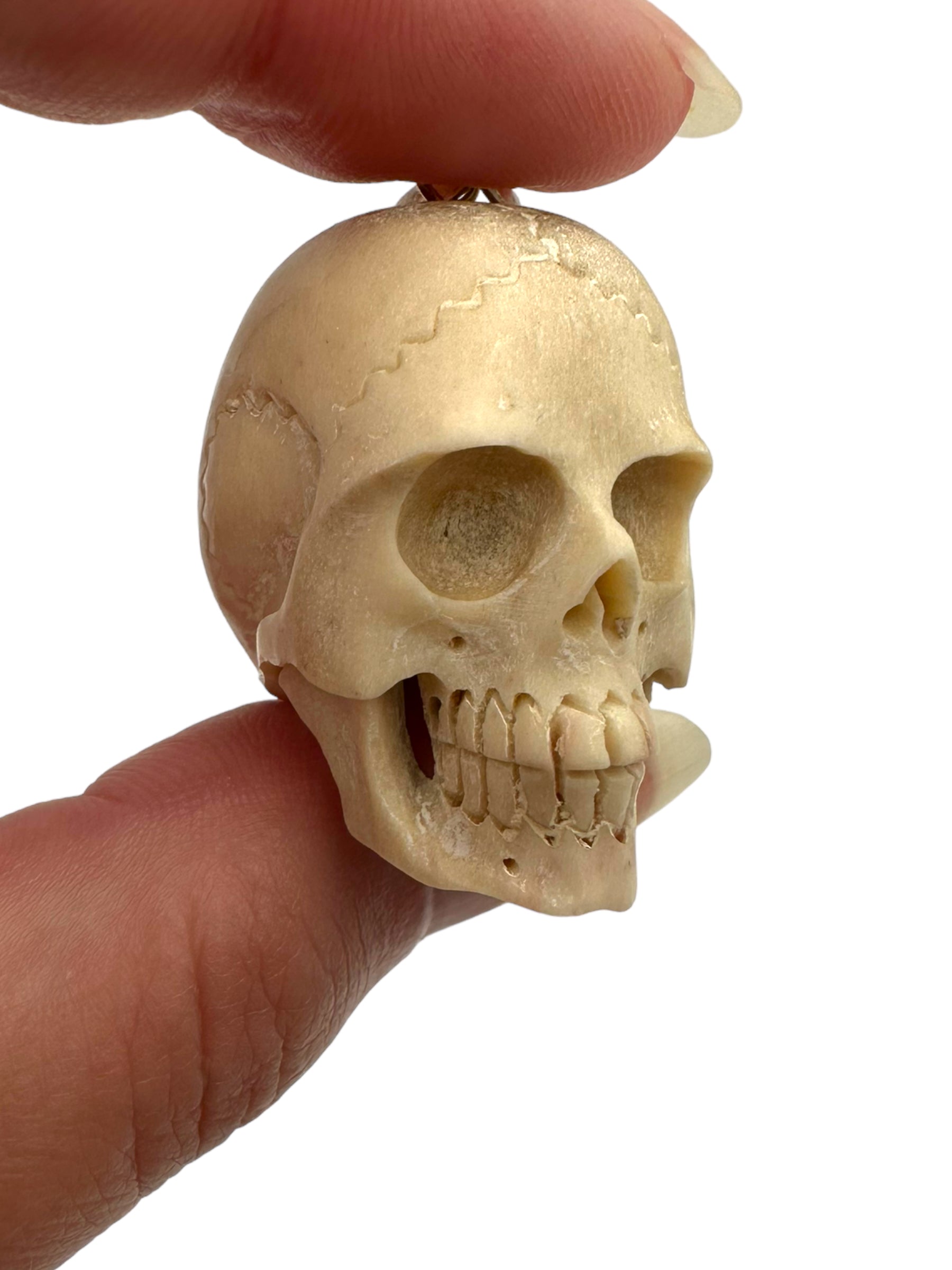 Sterling Silver Skull Pendant