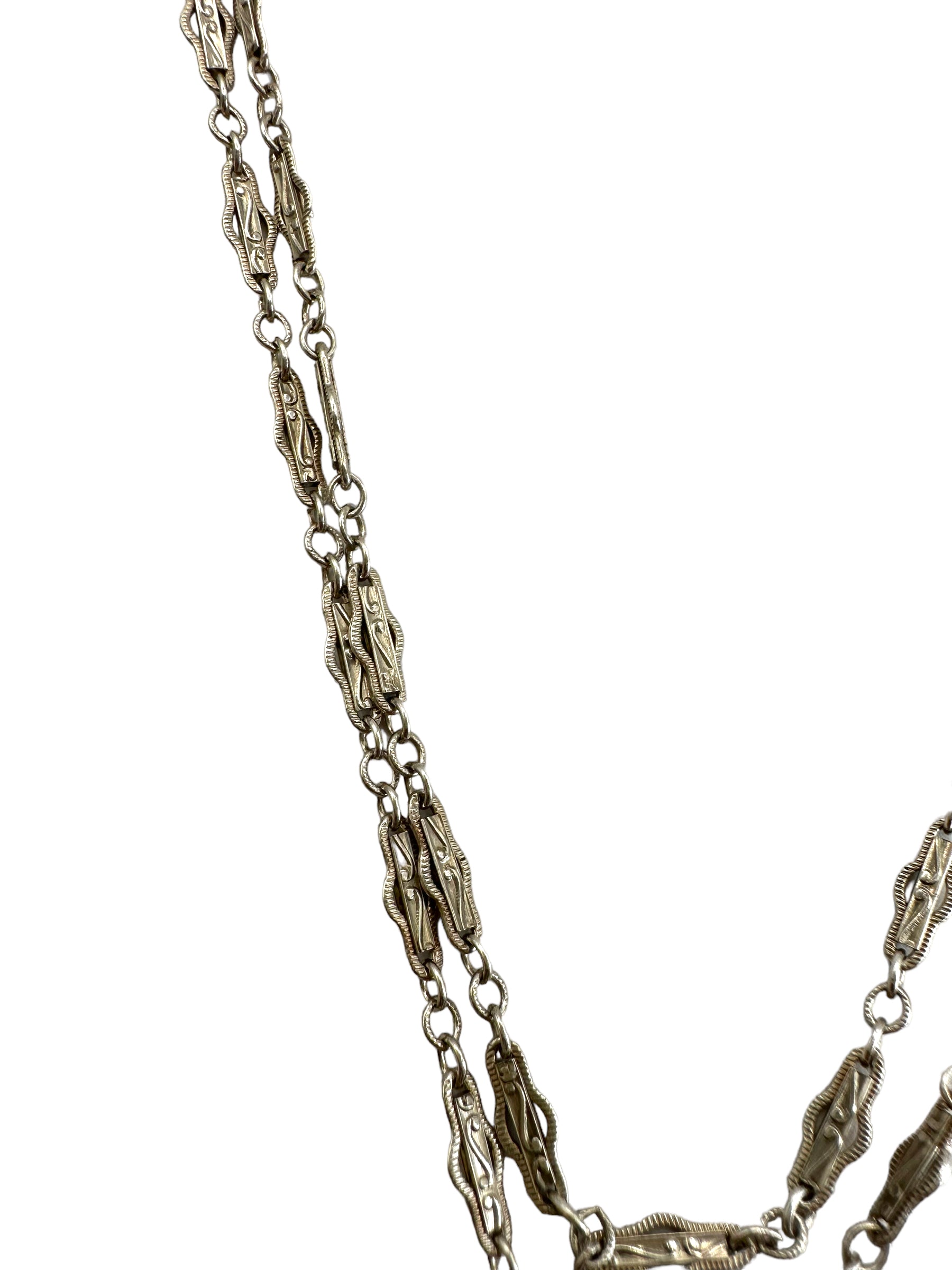 Silver Fancy Link Chain