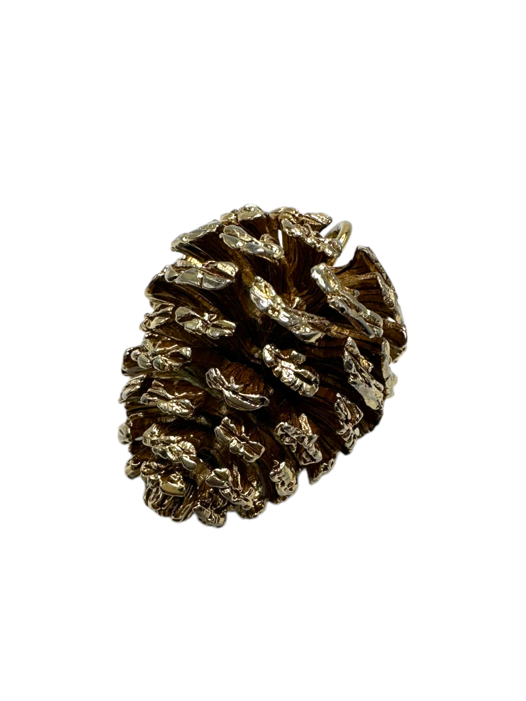 Silver Pinecone Pendant
