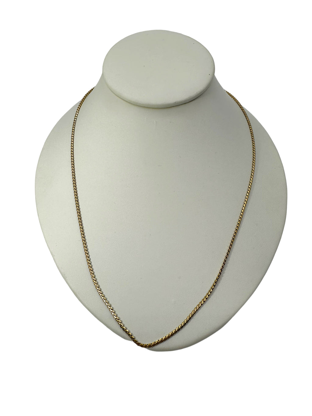 18k Uno A Erre Serpentine Link Necklace