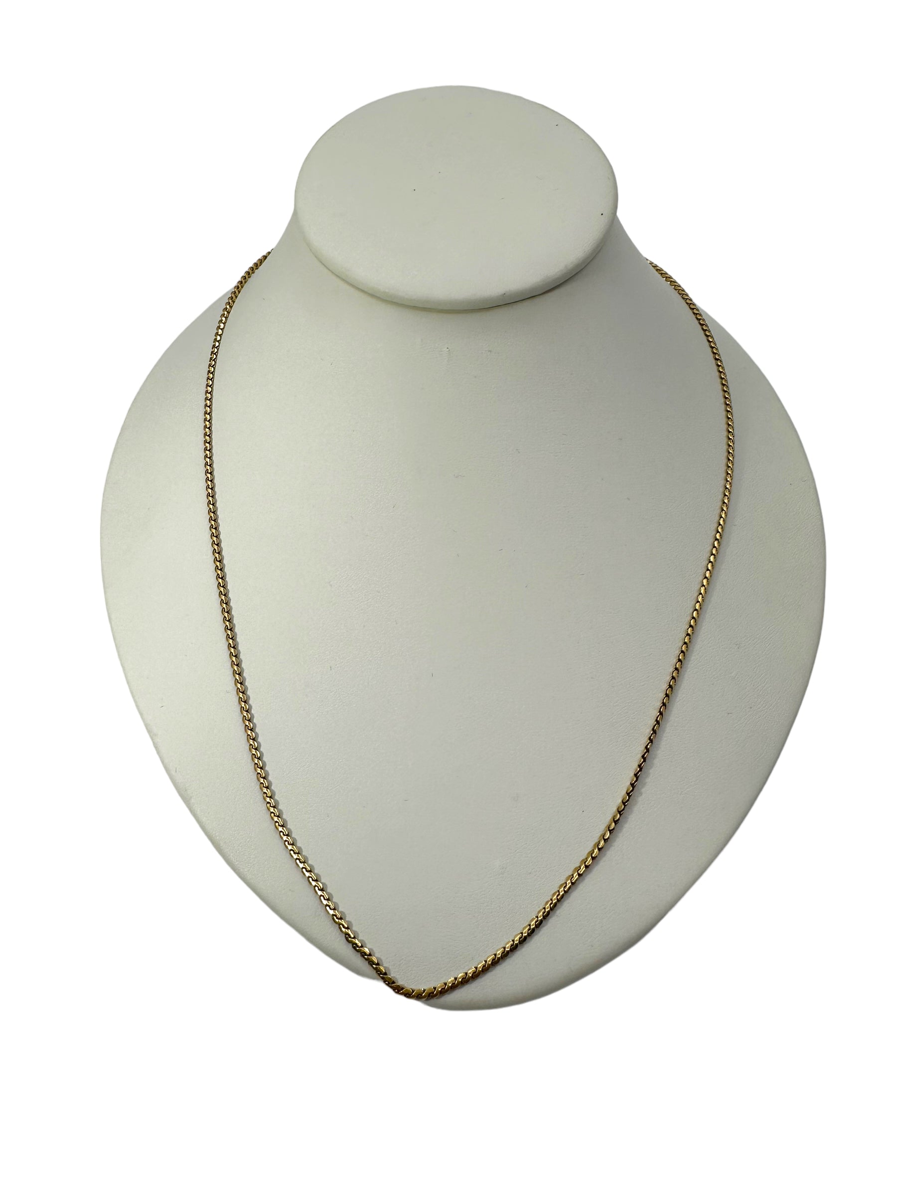 18k Uno A Erre Serpentine Link Necklace