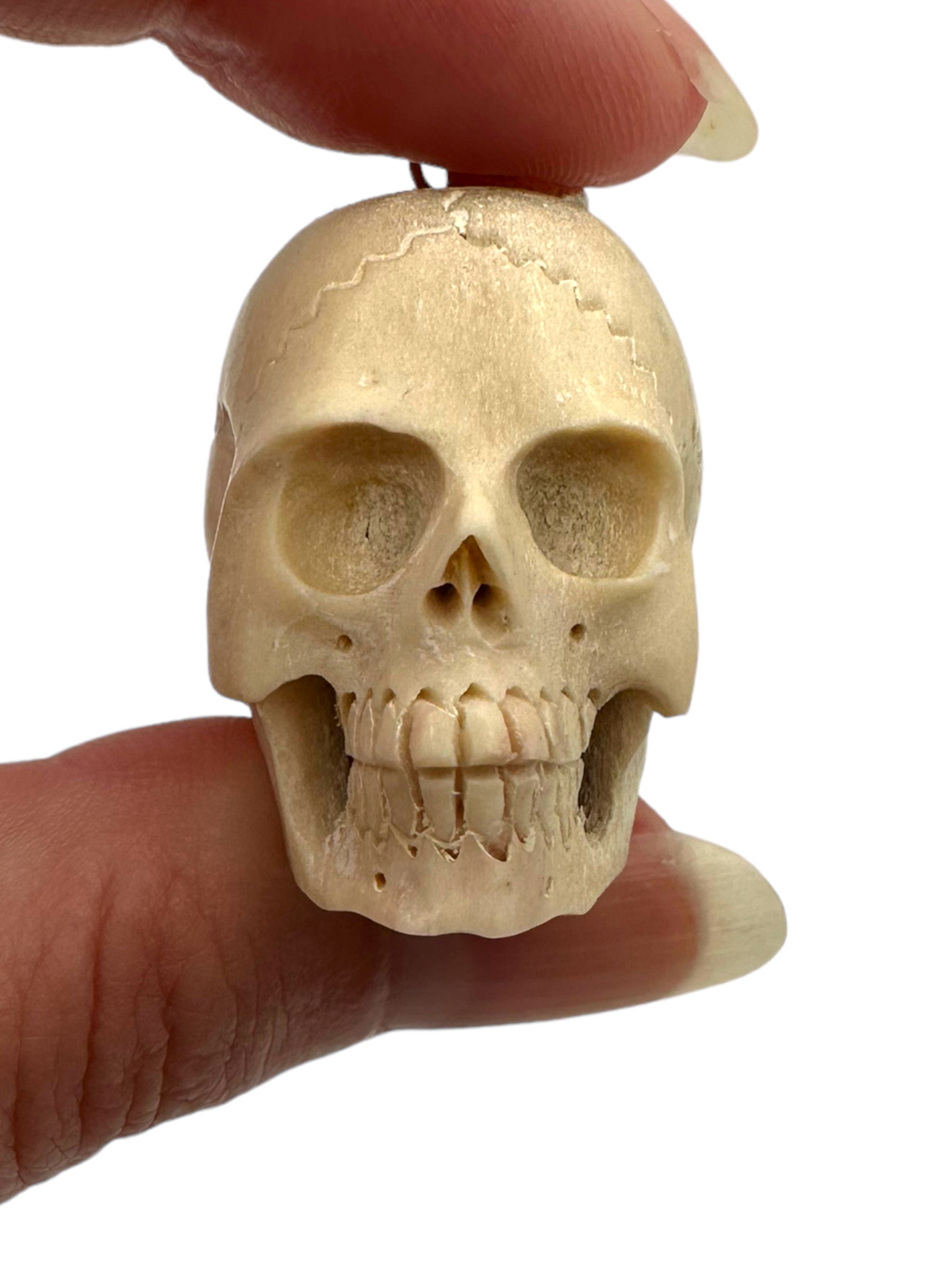 Sterling Silver Skull Pendant