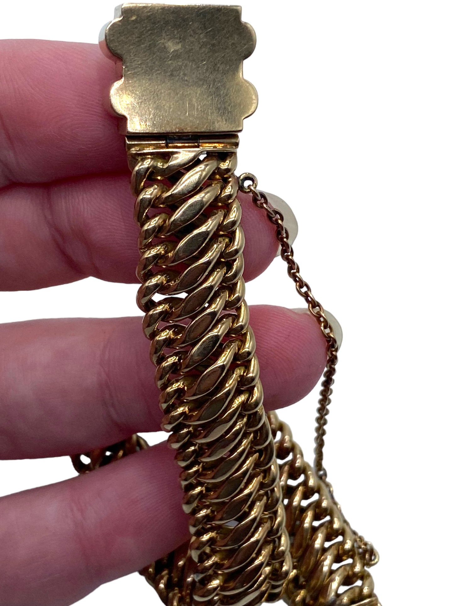 14k Victorian Style Bracelet