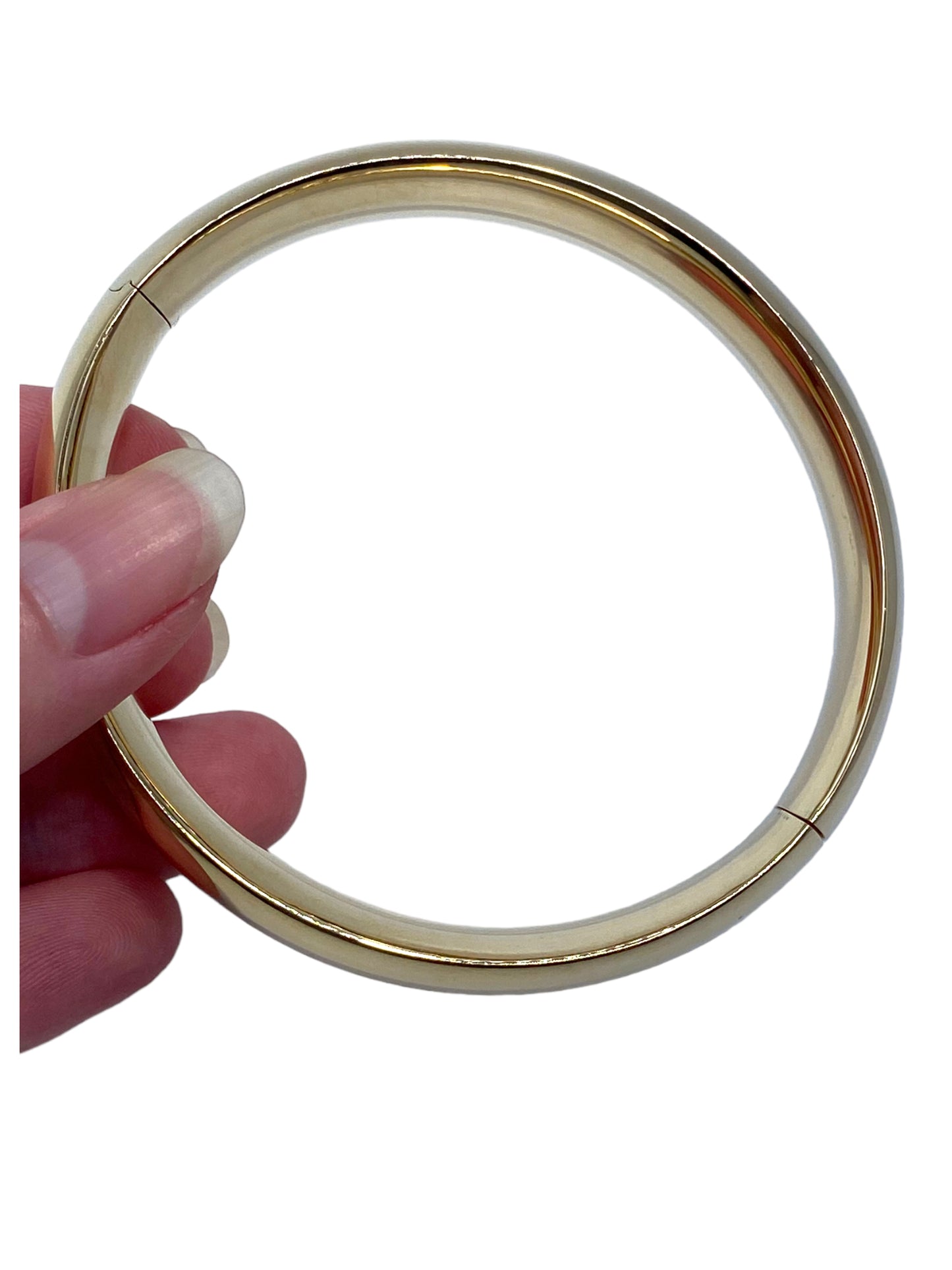 14k Large Bangle Bracelet