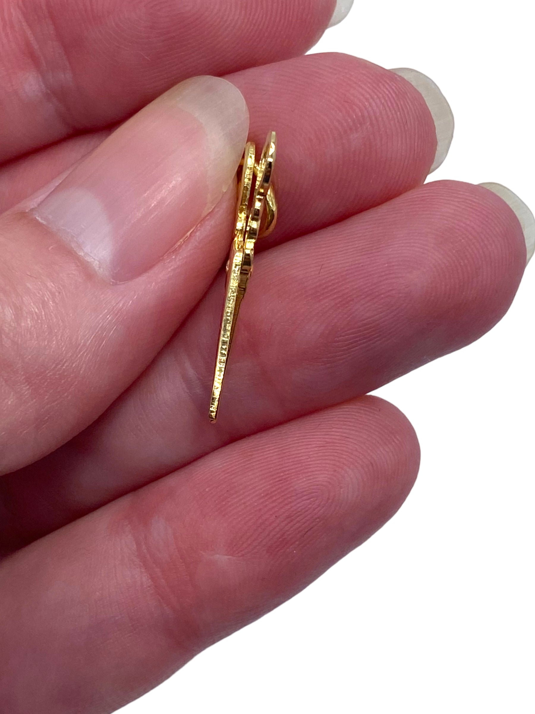 18k Scissors Charm