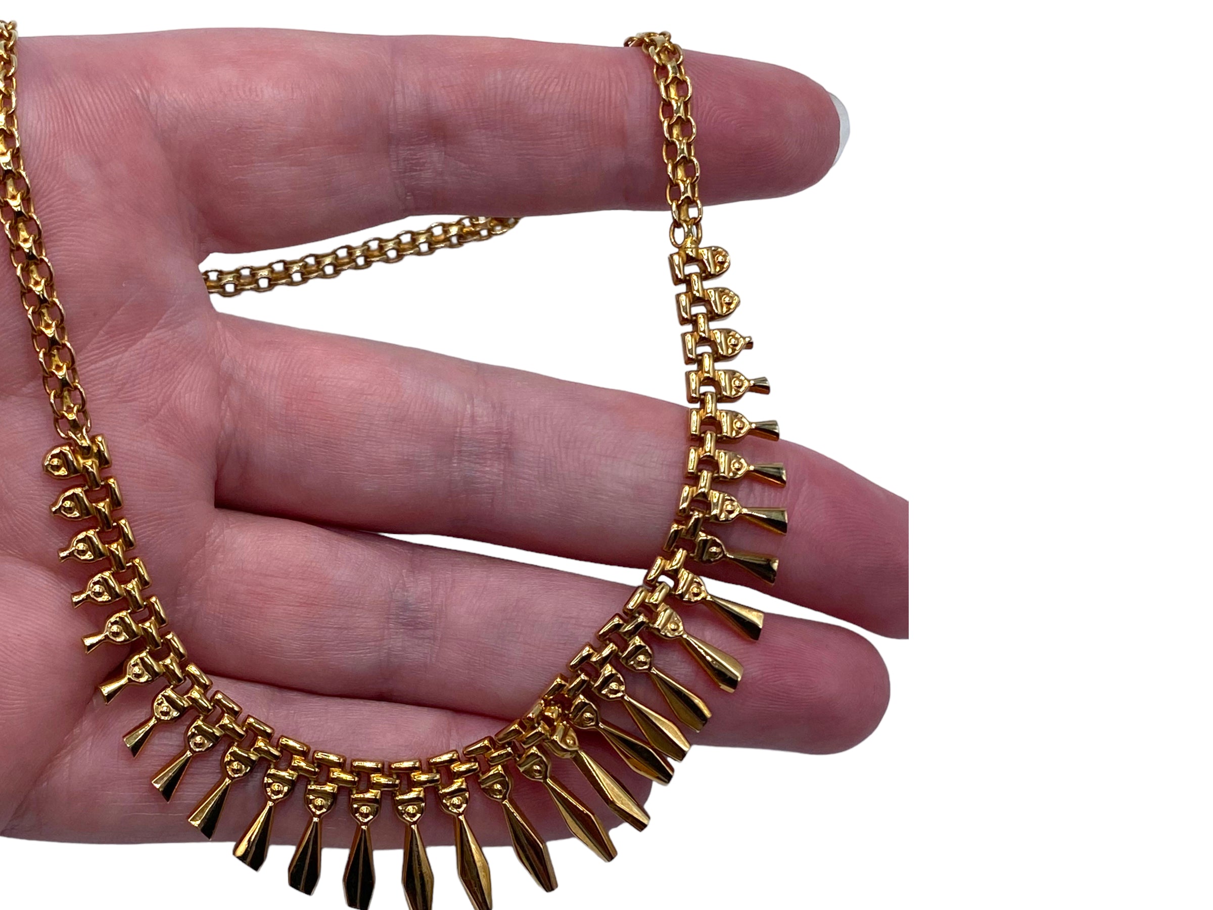 18K Gold Cleopatra Pendant | NILE MALL