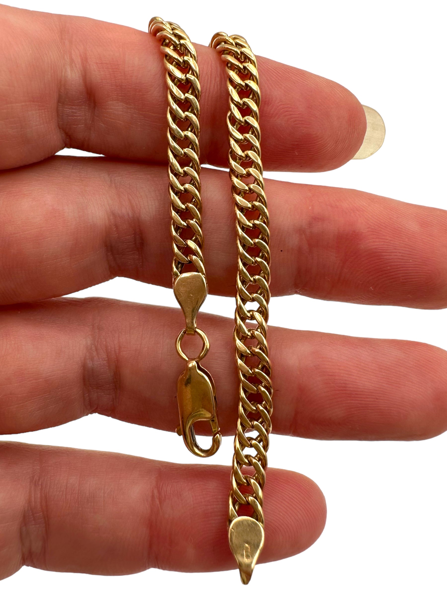14k Curb Bracelet