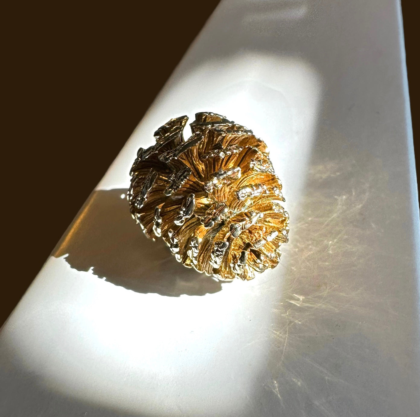 Silver Pinecone Pendant