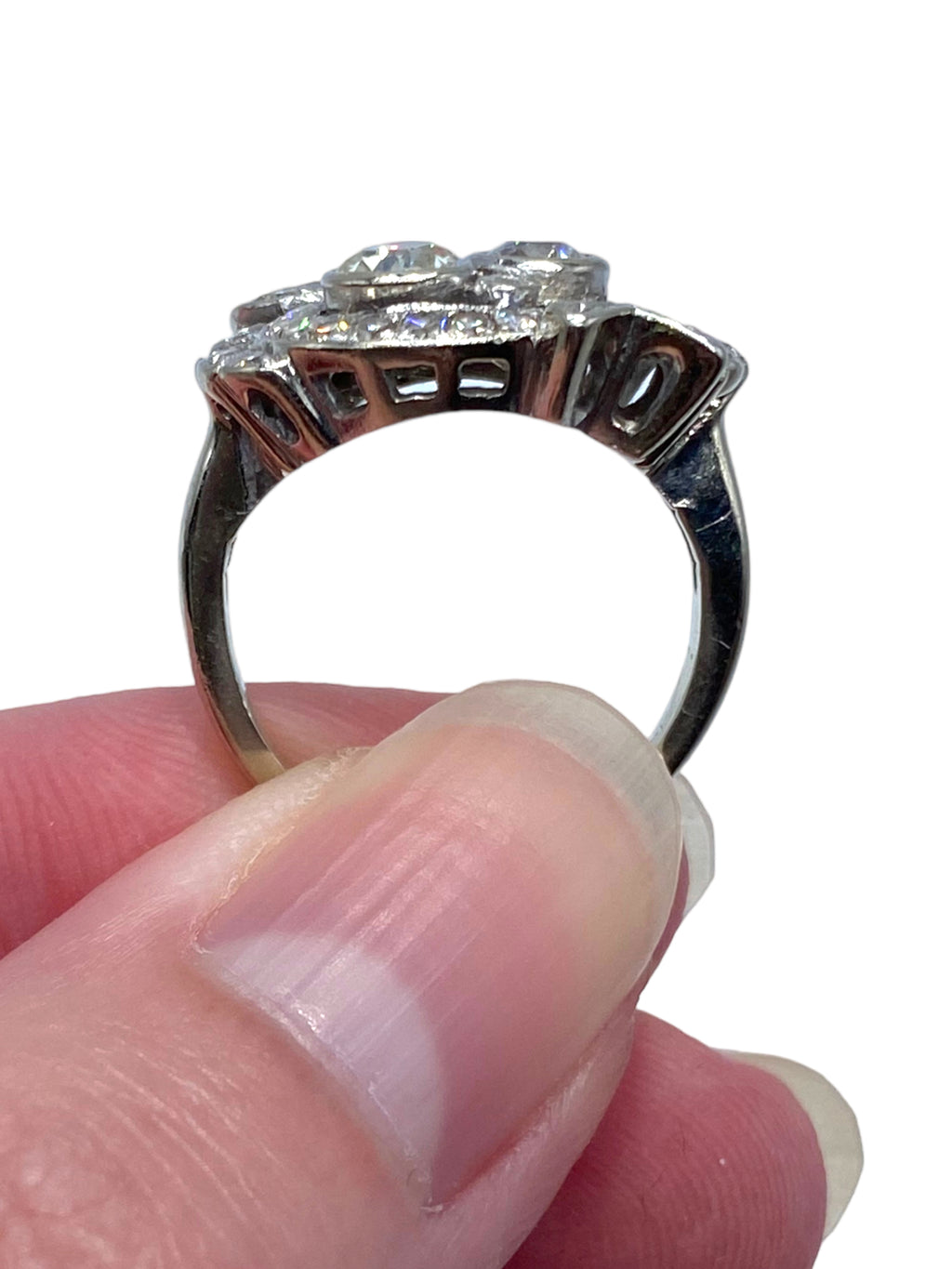 14k Diamond Cocktail Ring