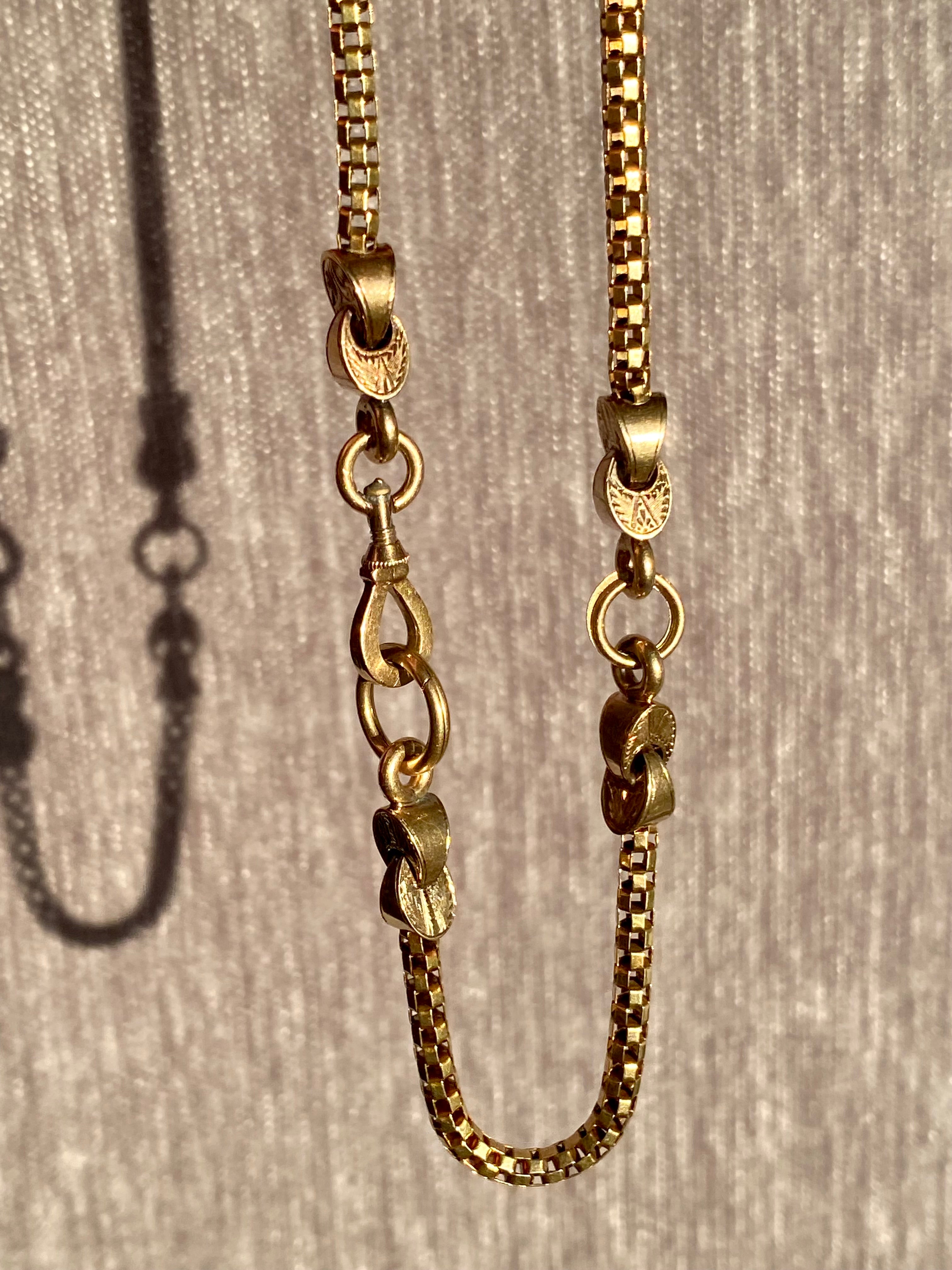14k Victorian Watch Chain
