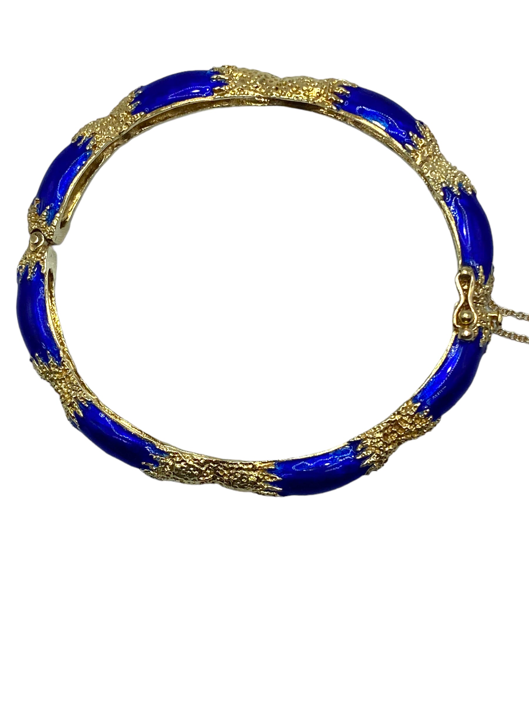 Green and Gold Enamel Bangle | Gold Plated Bangle | Brass Enamel Bangle –  The Yarn Story