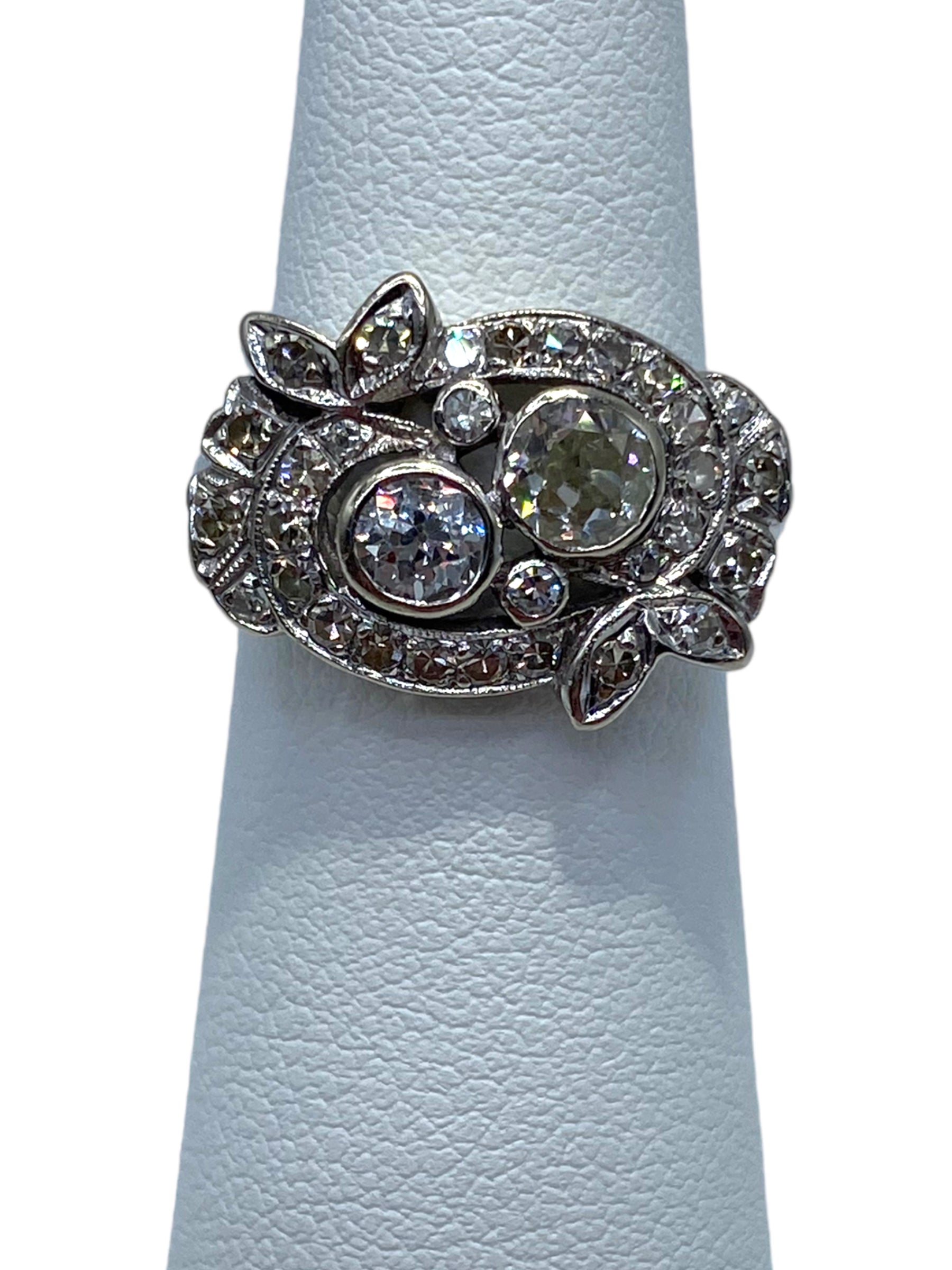 14k Diamond Cocktail Ring