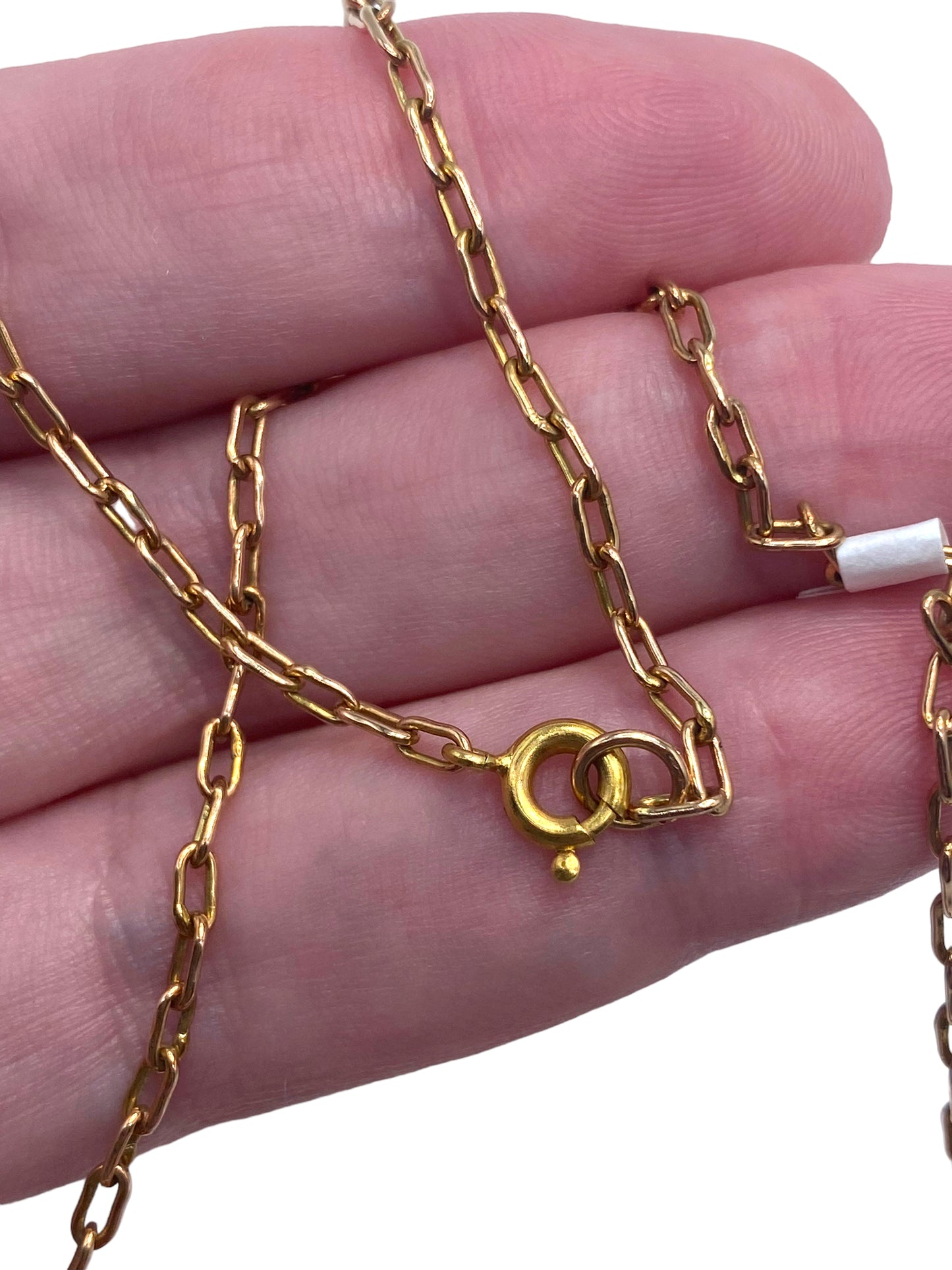 14k Rosy Gold Citrine Necklace